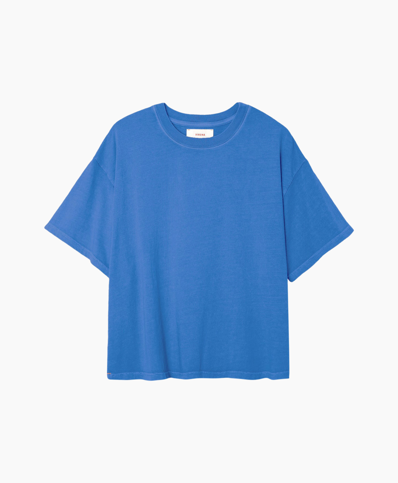 T-shirt Korte Mouw Palmer Blauw