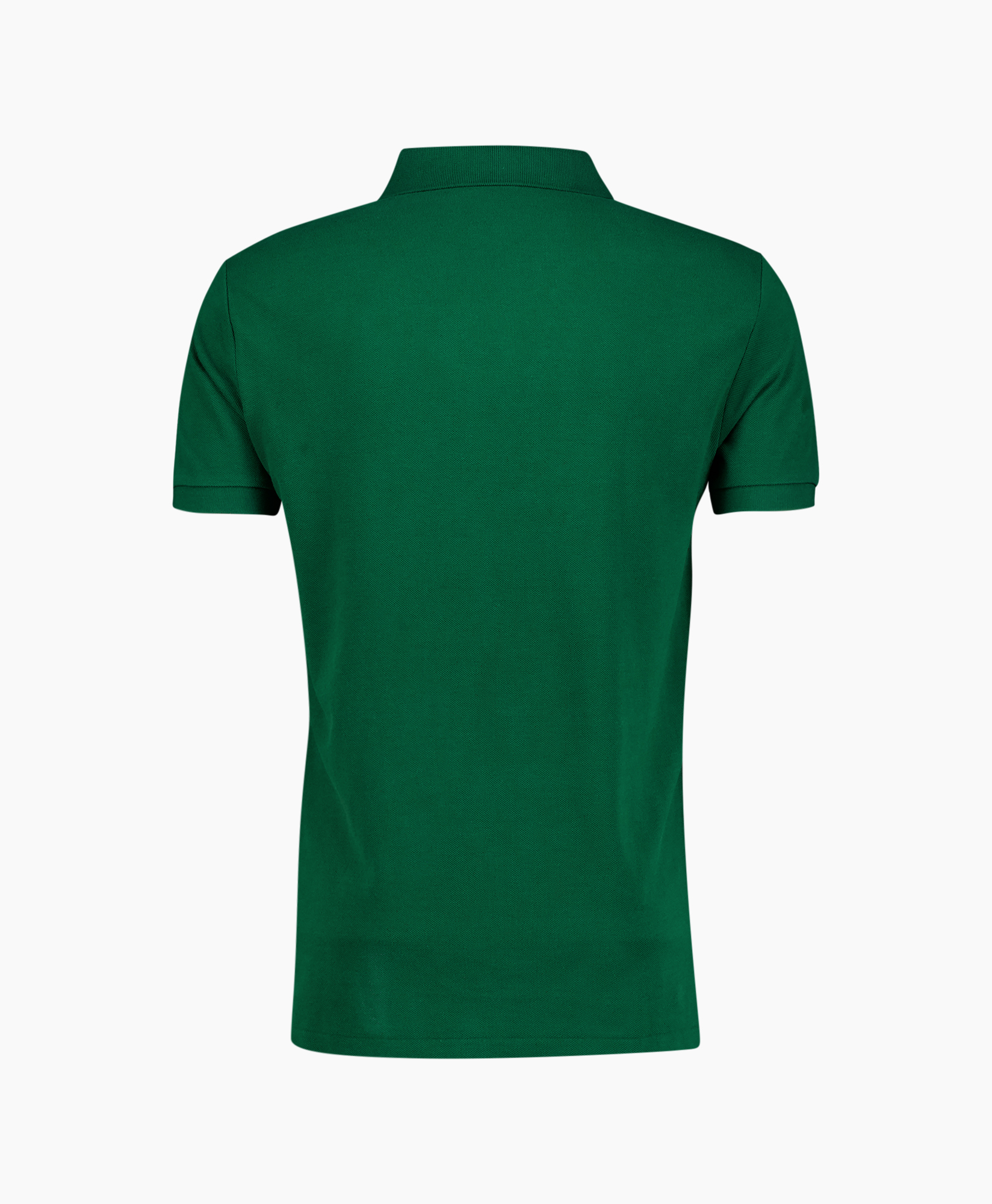poloshirt, groen, korte mouw, kraag, logo klein