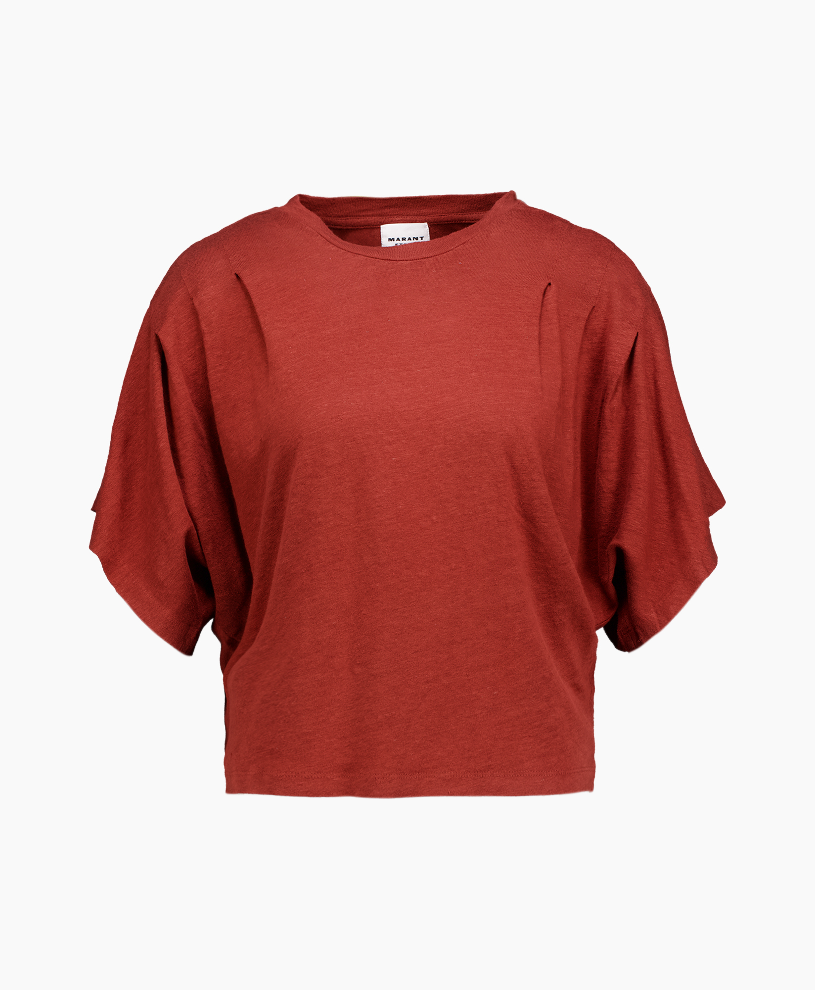 T-shirt Korte Mouw Kyanza Roestbruin