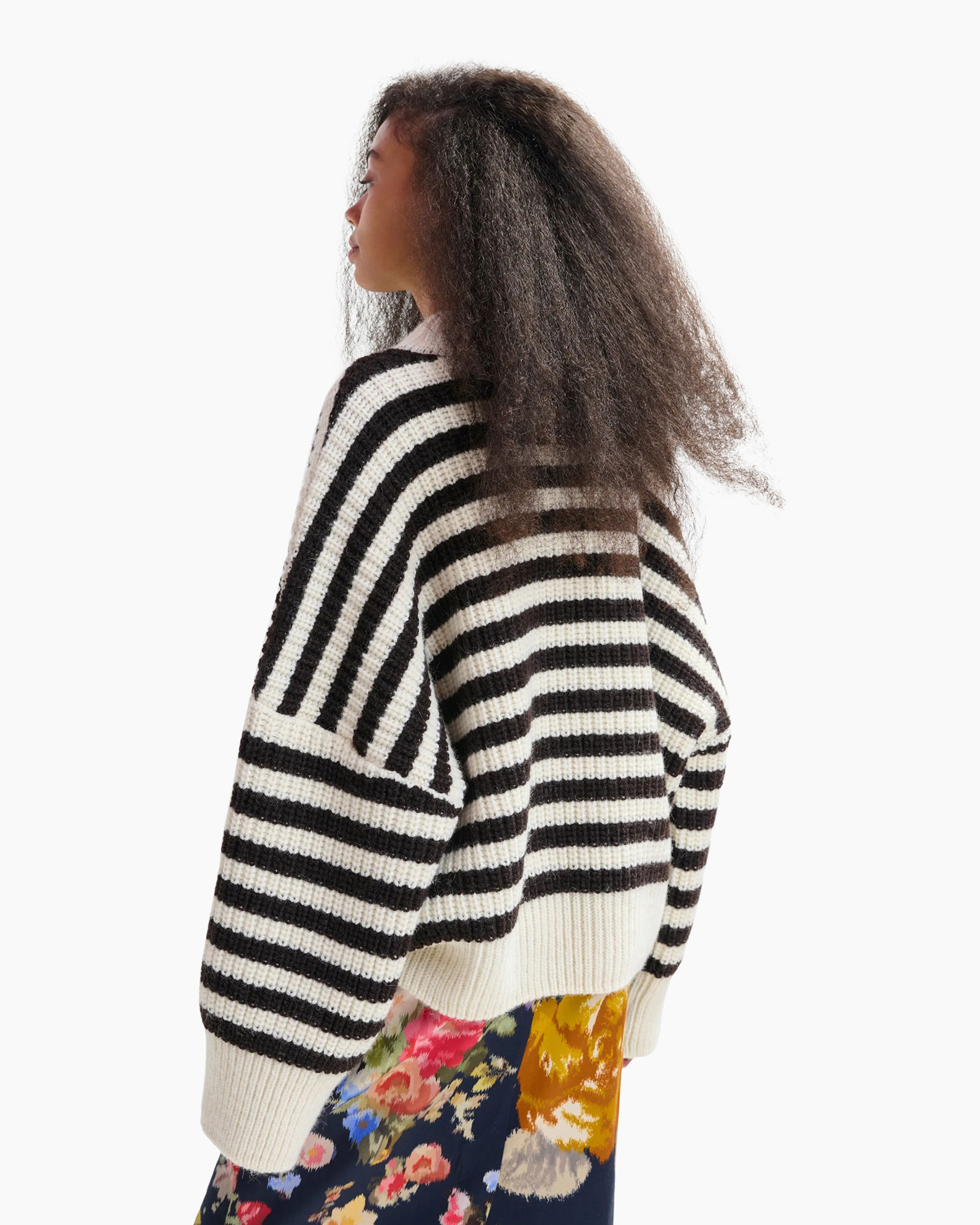 Gebreide Trui Jacquie Bruin