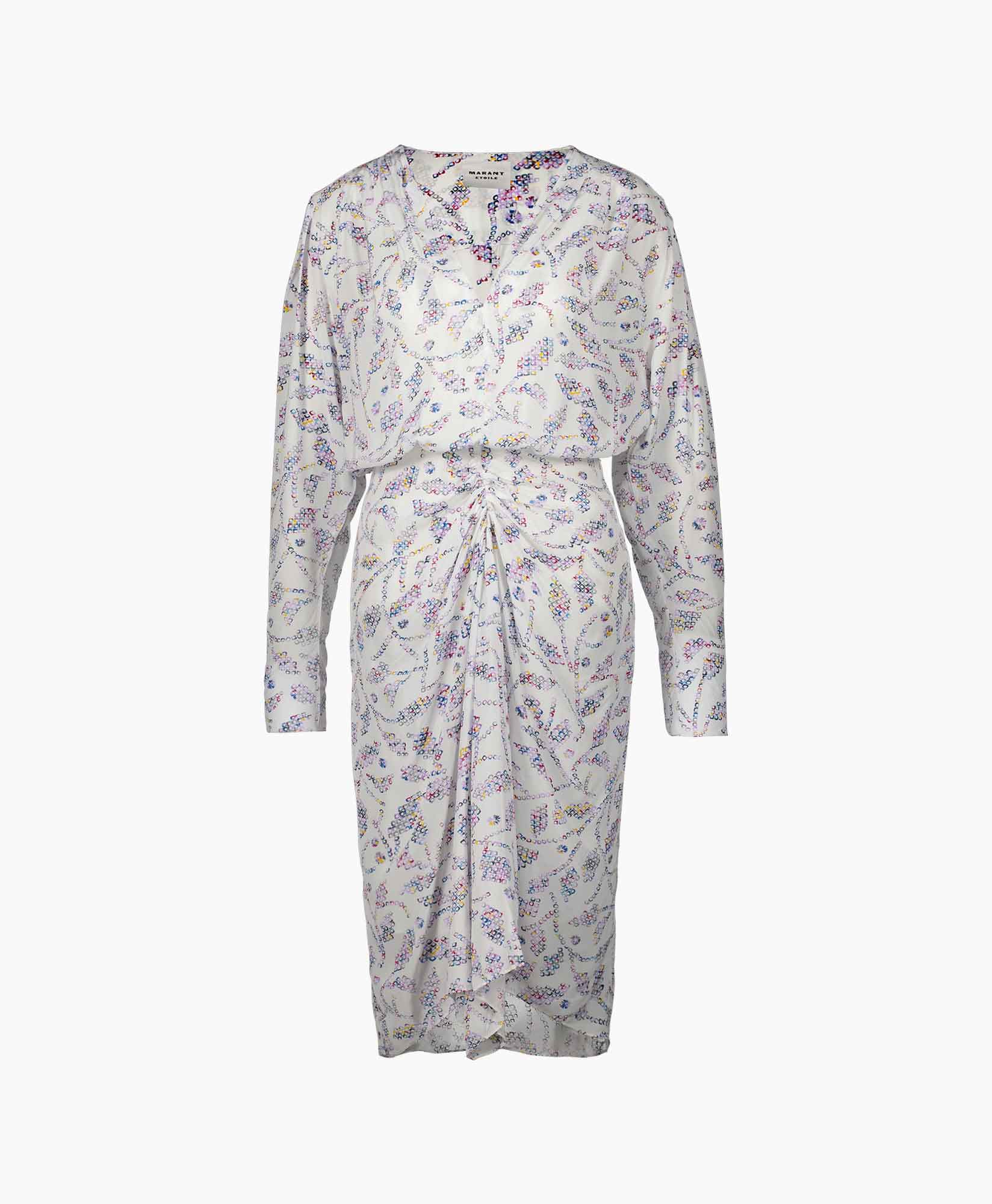 Marant Étoile Midi Jurk Danalia Ecru