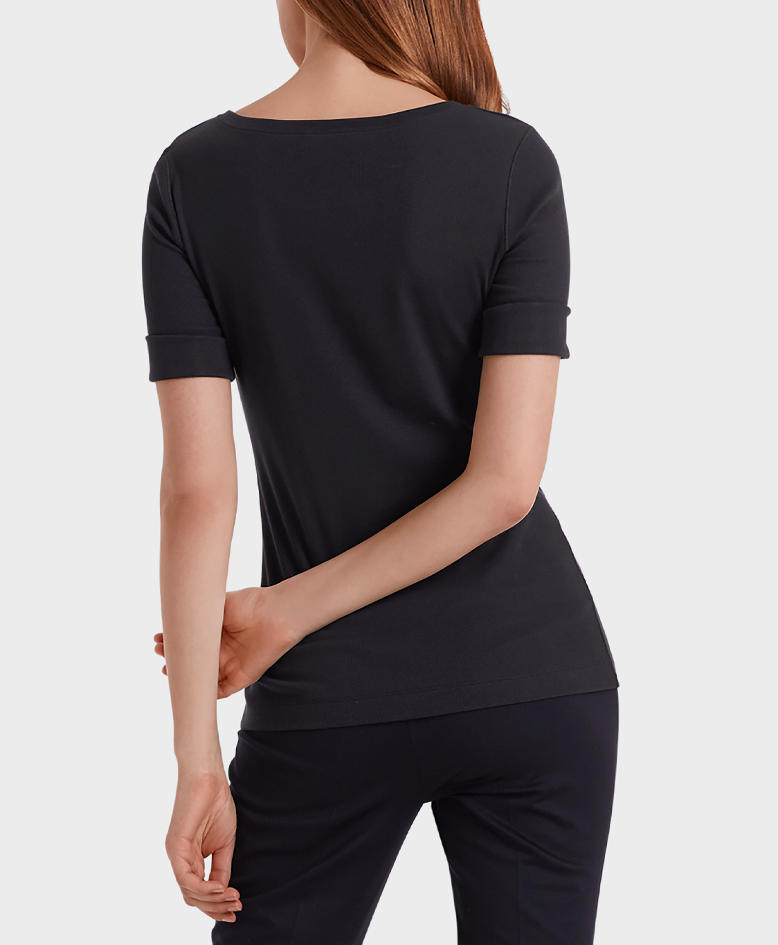 T-shirt Korte Mouw +e 48.09 J50 Donker Blauw