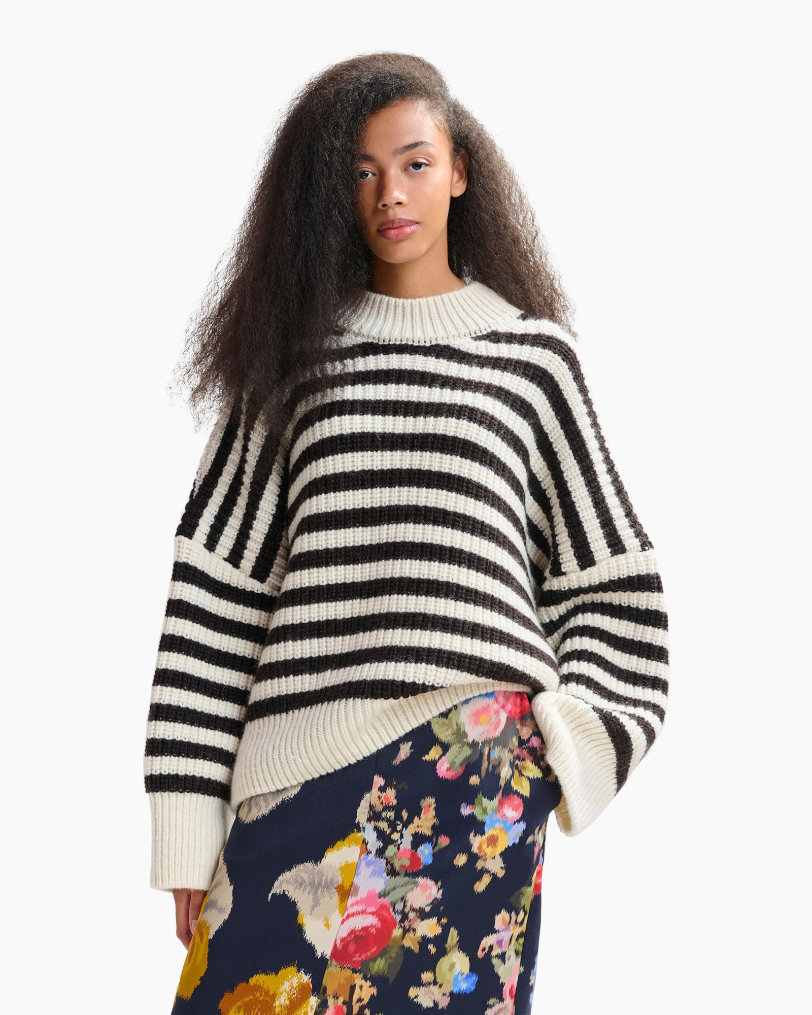 Gebreide Trui Jacquie Bruin