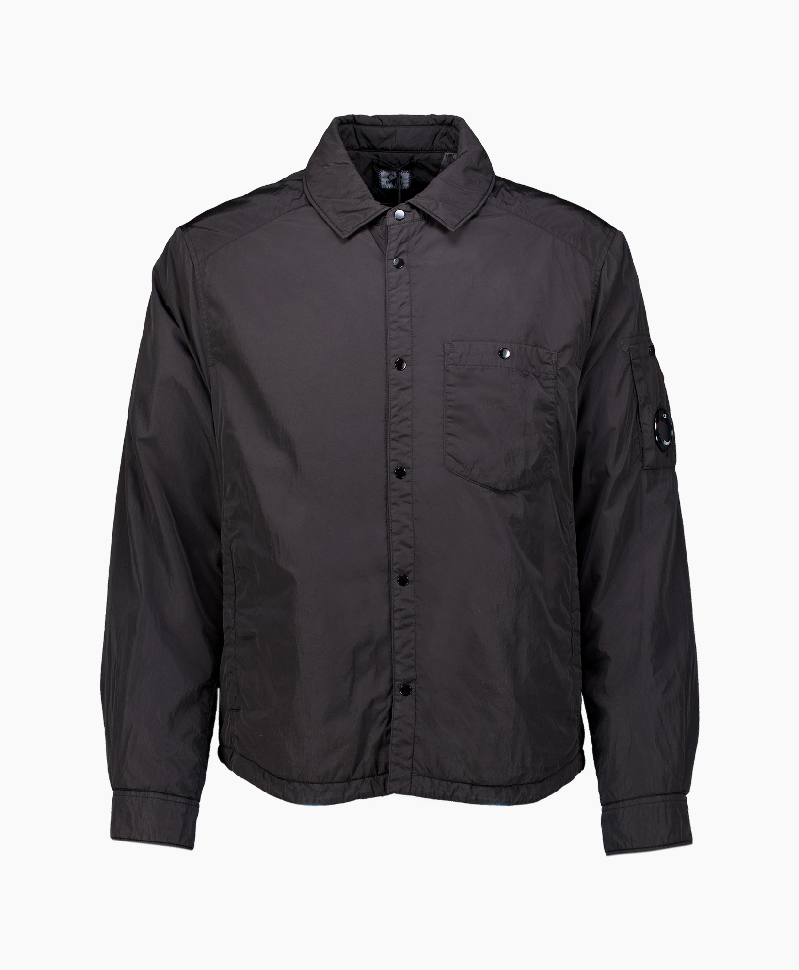 Overshirt Padded Chrome-r Zwart