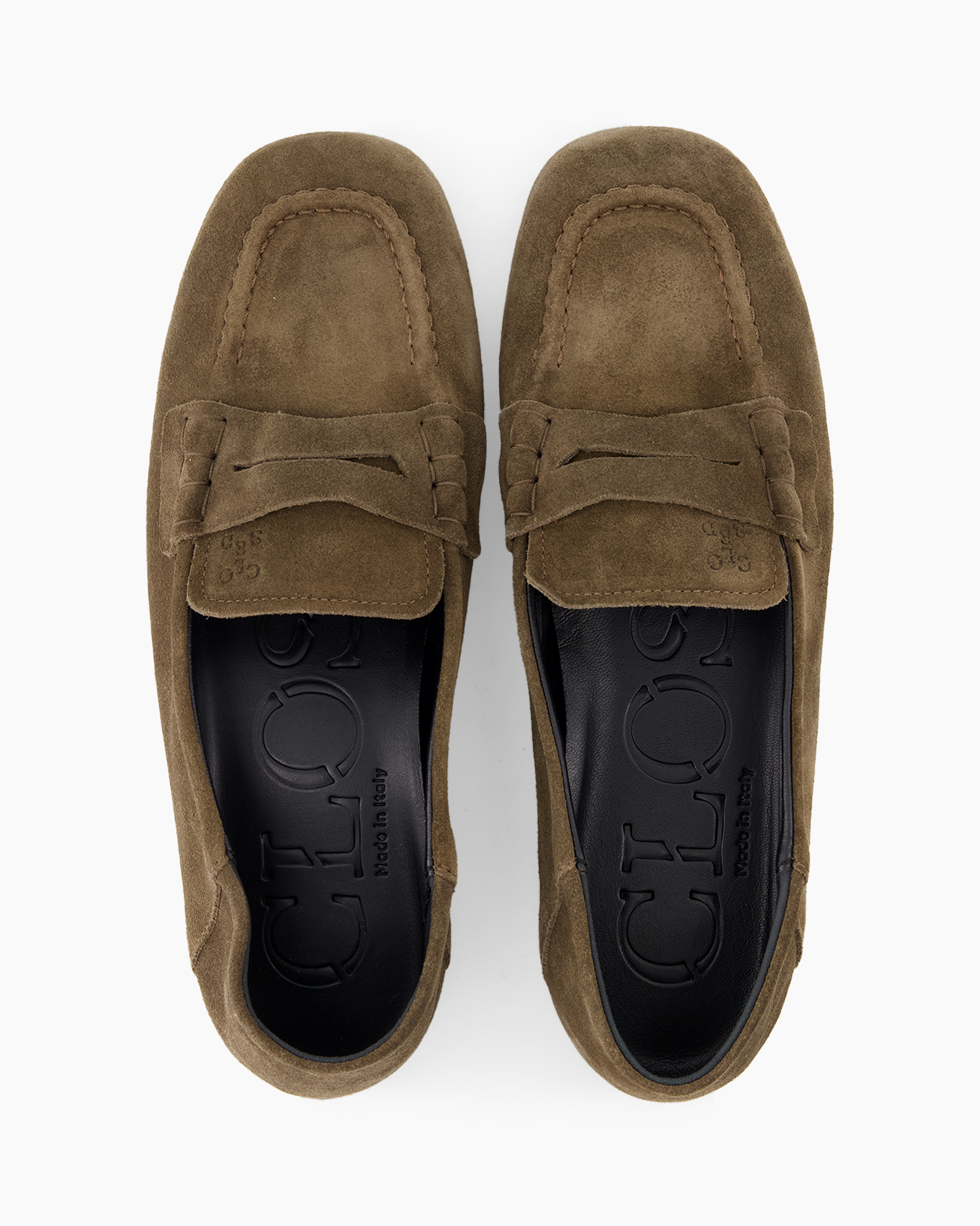 loafers, moccasins, slip-ons, suede, brown