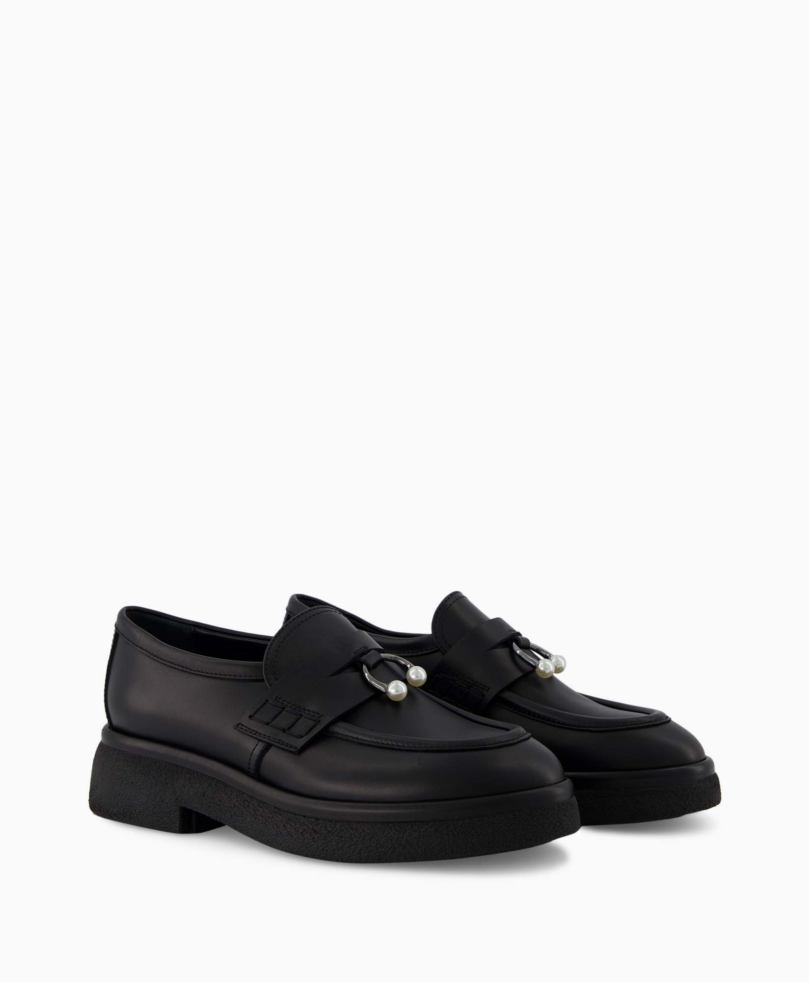 Loafer Alison R Piercing Zwart