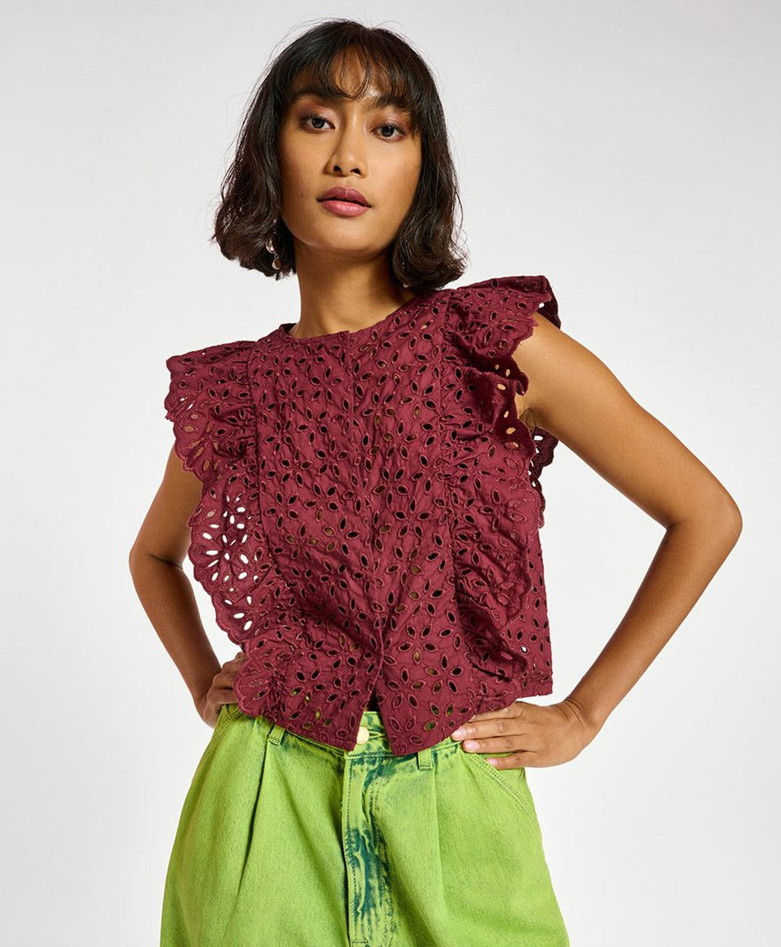 Essentiel Top Damanna Rood
