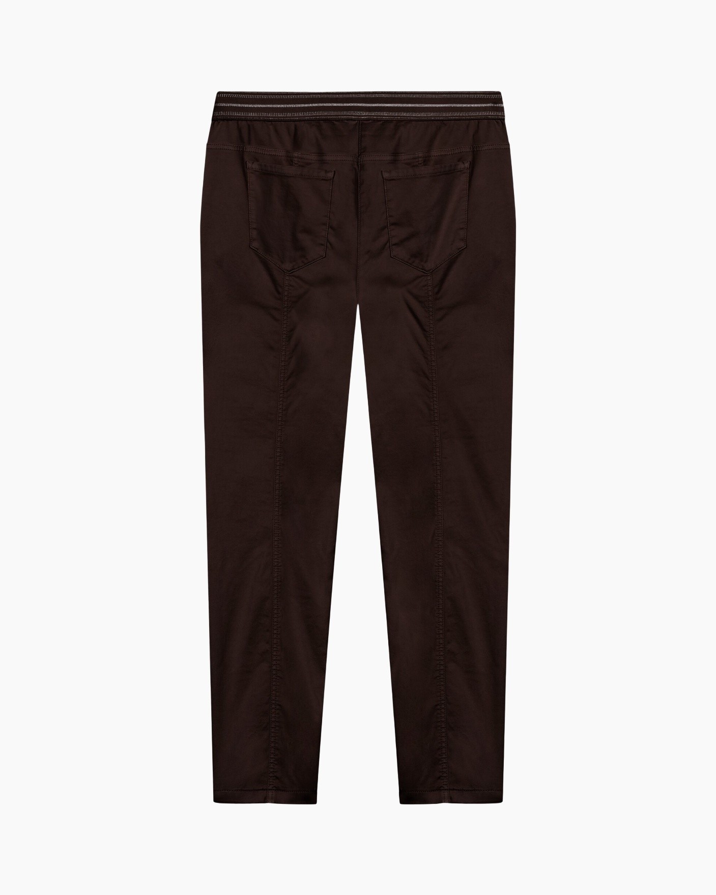 broek, pantalon, rugzakzakken?, slim-fit, bruin