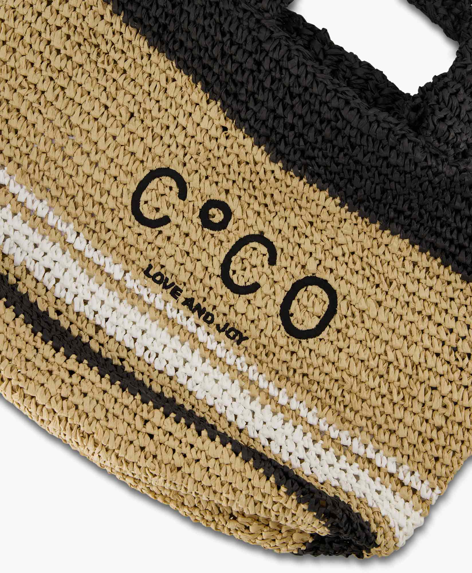 Shopper Coco Straw Beige