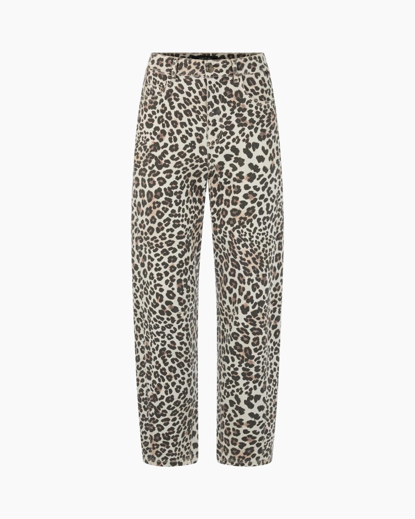 broek, leopard print, dierenvel, broeken, midden-hoogte