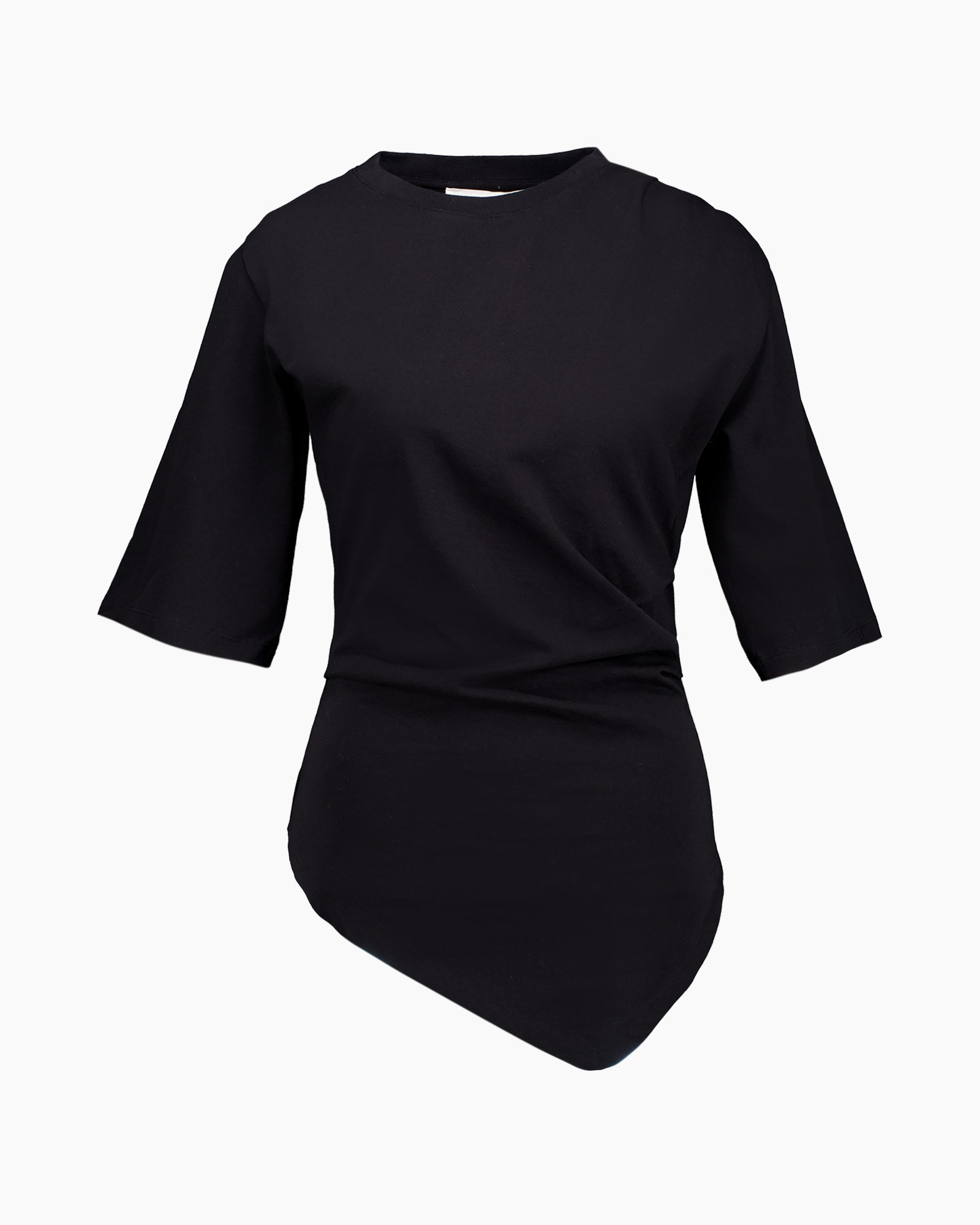 T-shirt Re-invented Twisted Zwart