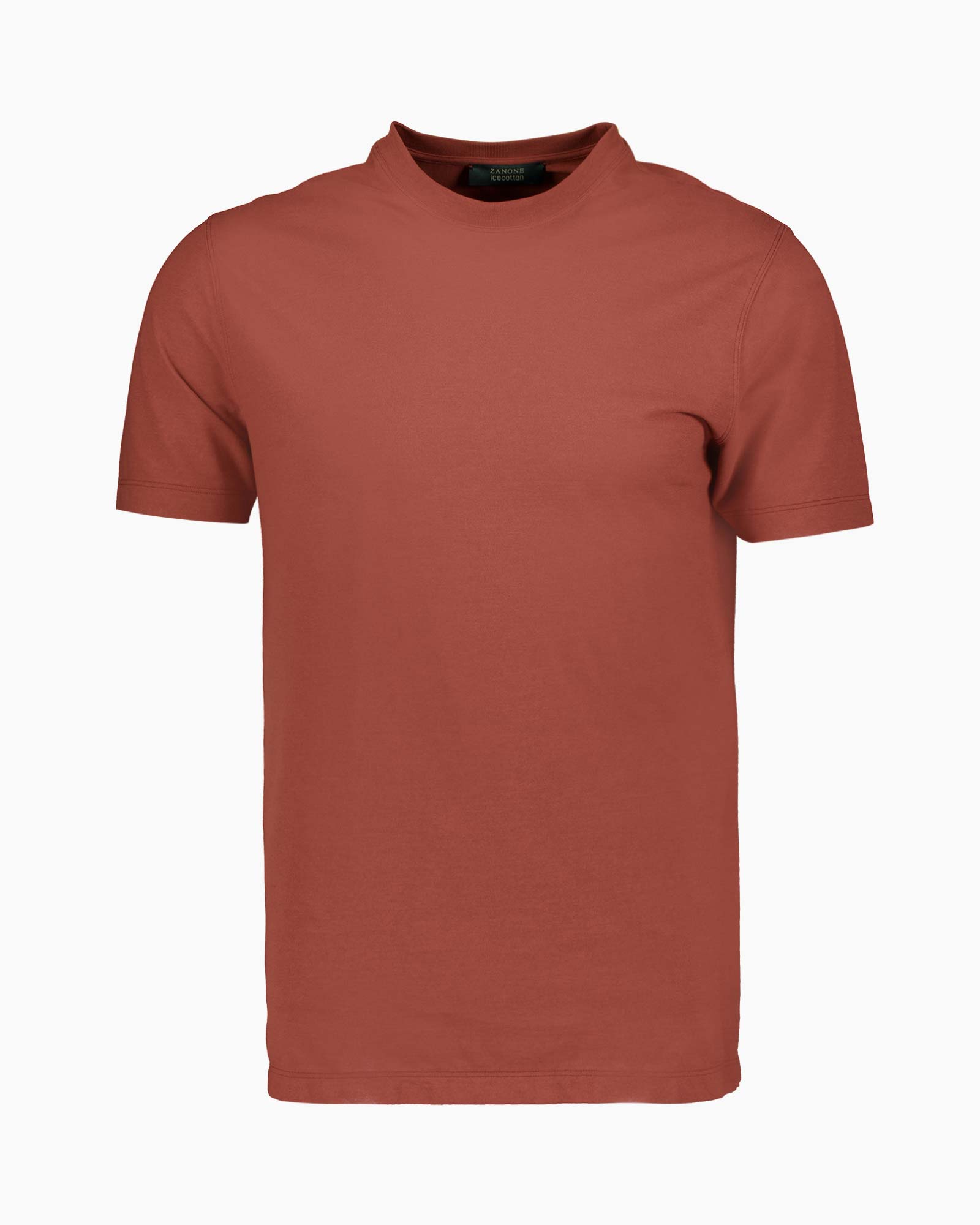 Icecotton T-shirt donker rood