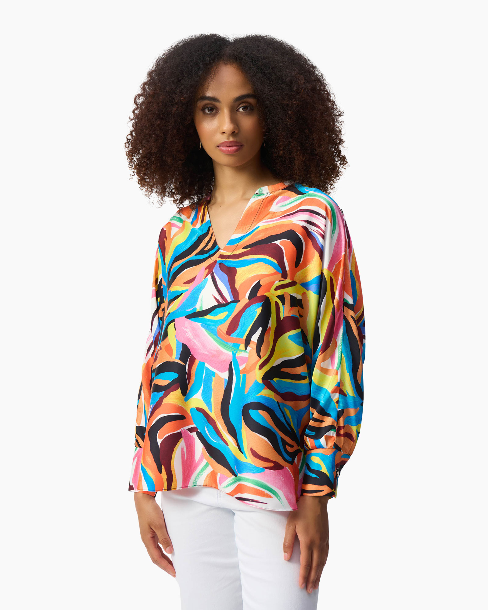 Top Print Vanille