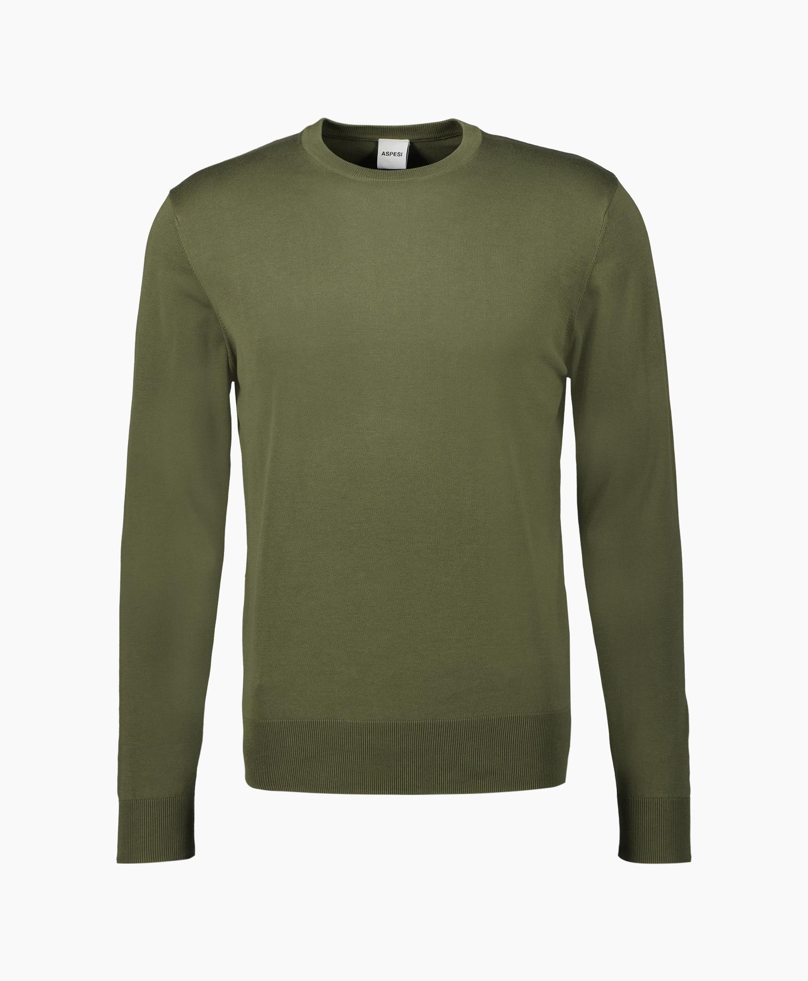 Aspesi Heren Pullover Maglia Mod.m010 Groen