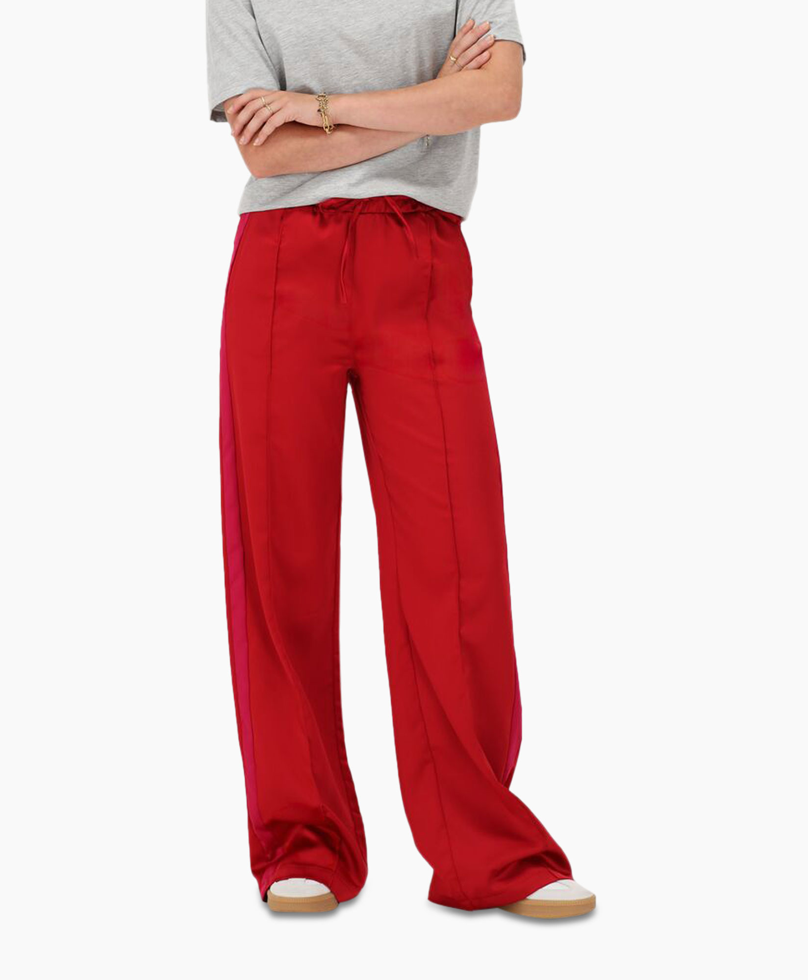 Broek Mj11856 Rood