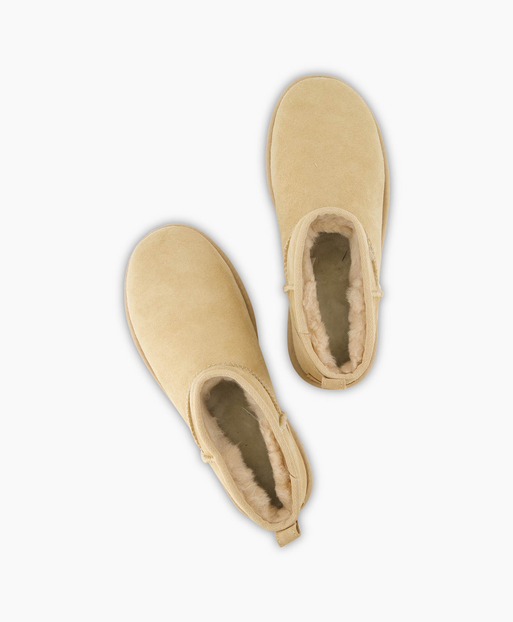 Ugg Enkellaars Winterboot Classic Ultra Mini Taupe