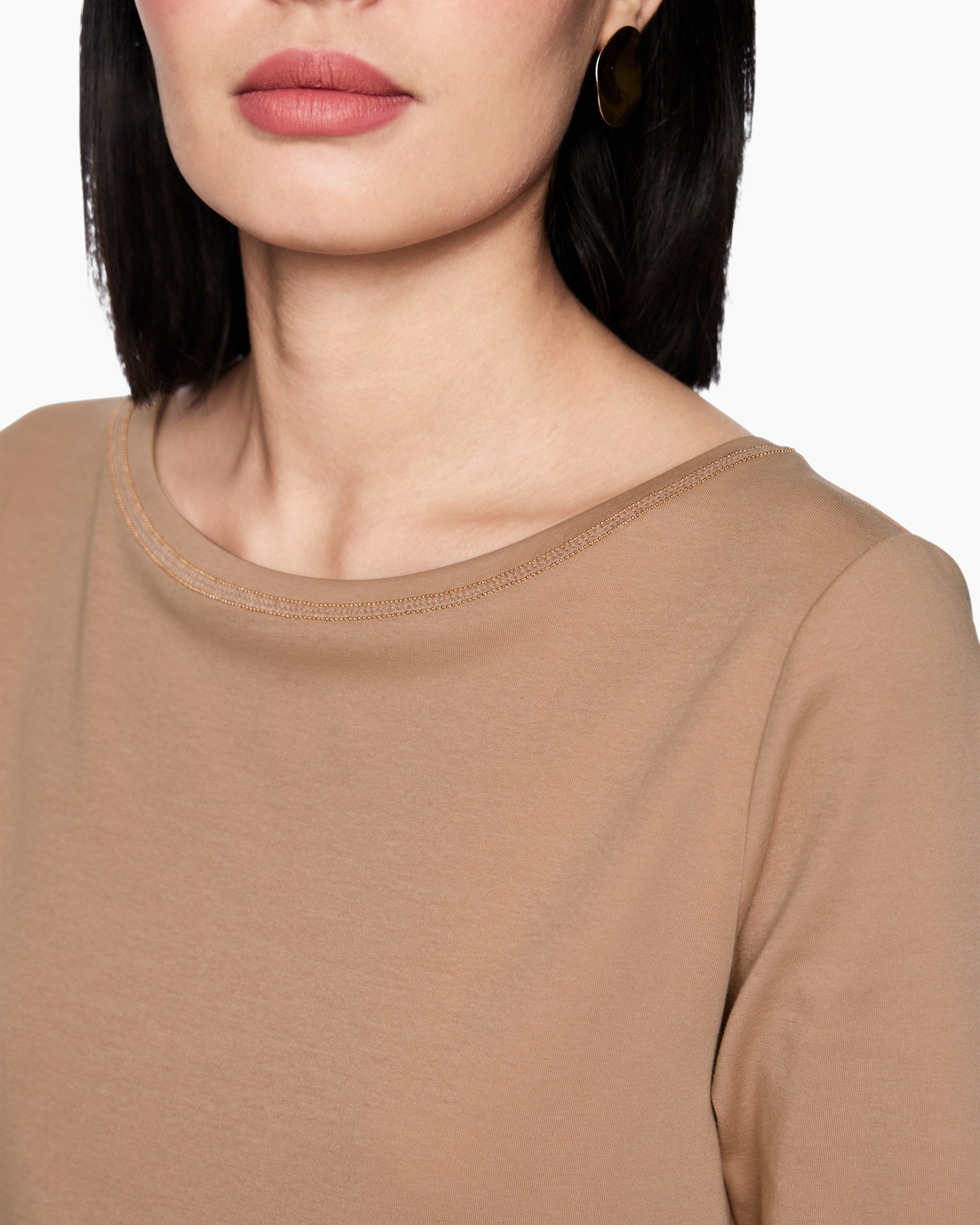 Lange mouwen, Hals, Persoon, Volwassene, Vrouw