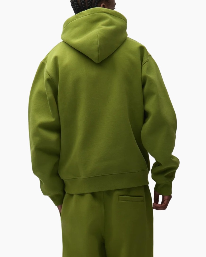 hoodie, hooded sweatshirt, groen, pullover, zak
