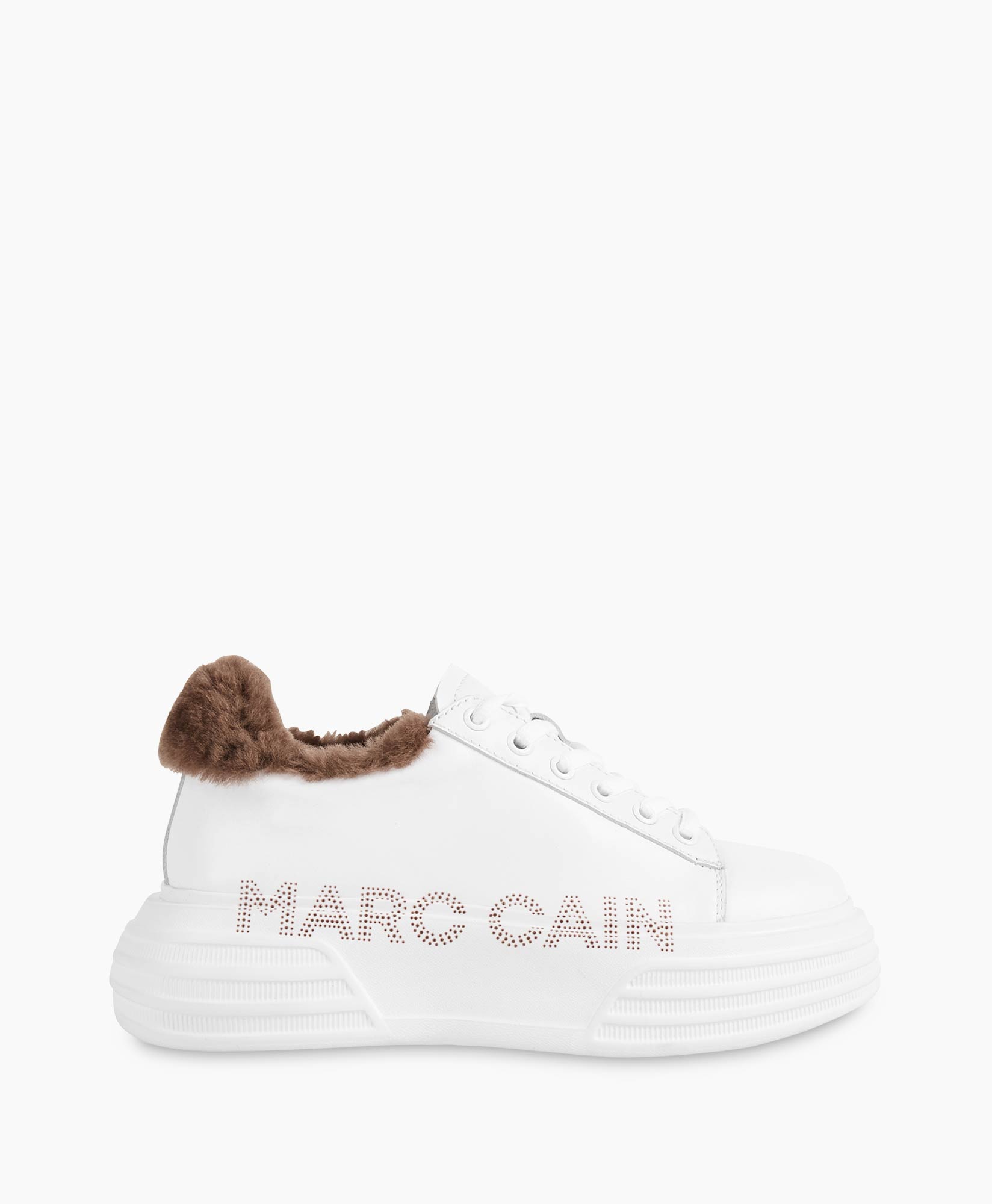 Marccain Bags And Shoes Sneaker Vb Sh.11 L33 Wit