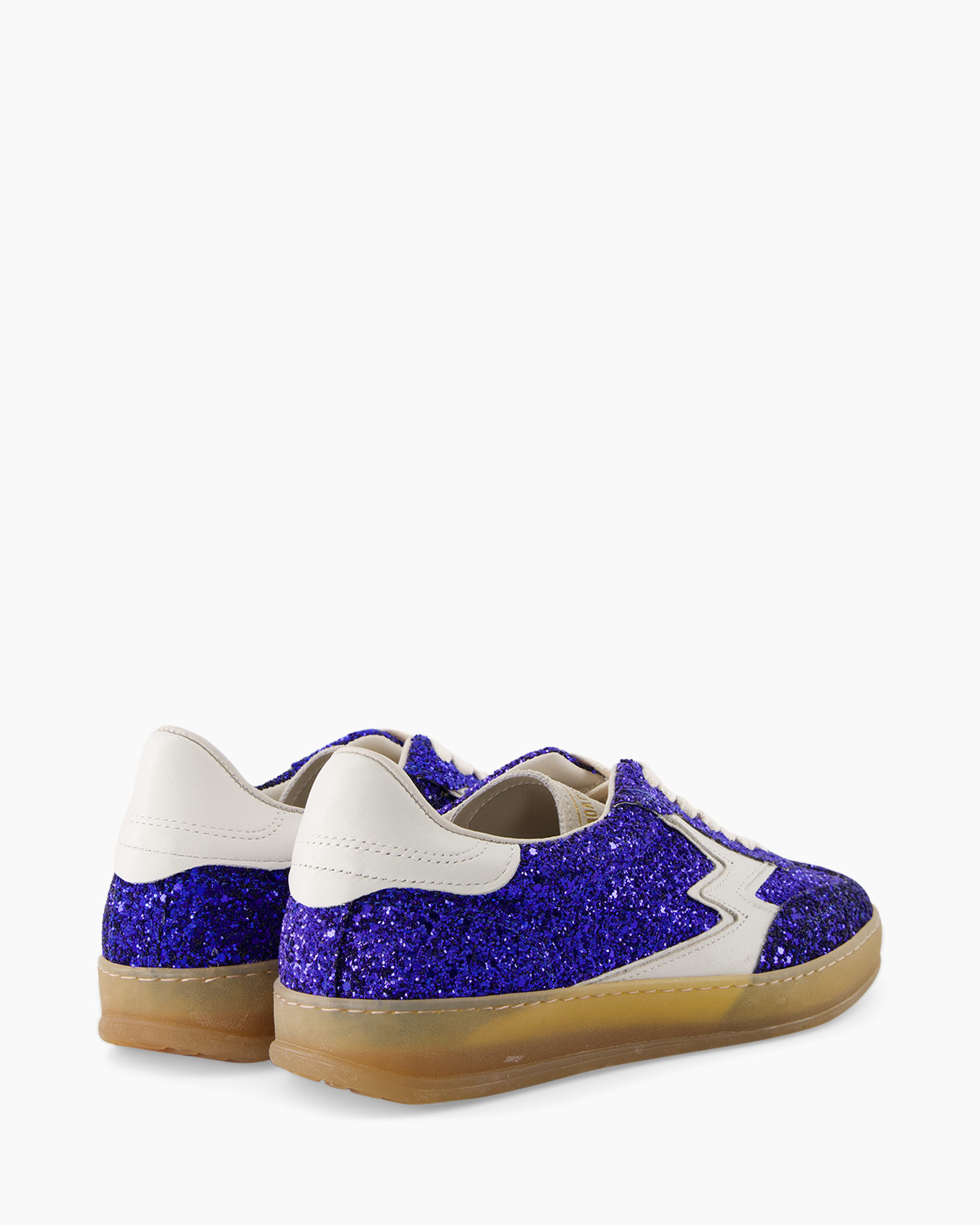 Sneaker Glitter Club Deluxe Blauw