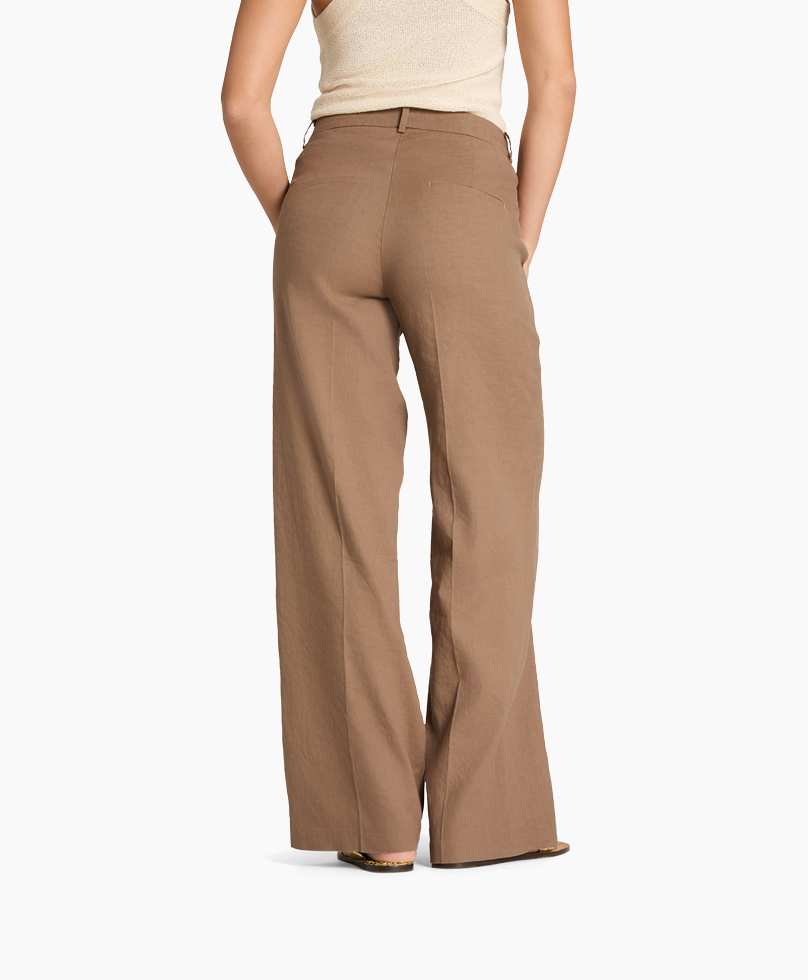 Kleding, Broeken, Woondecoratie, Linnen, Kaki