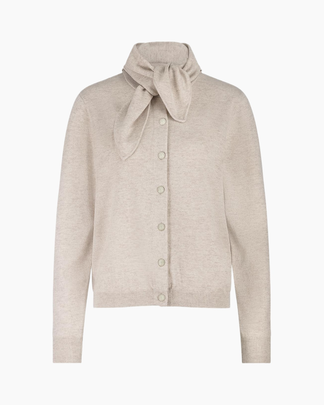 Pullover Axelle Scarf Cardigan Off White