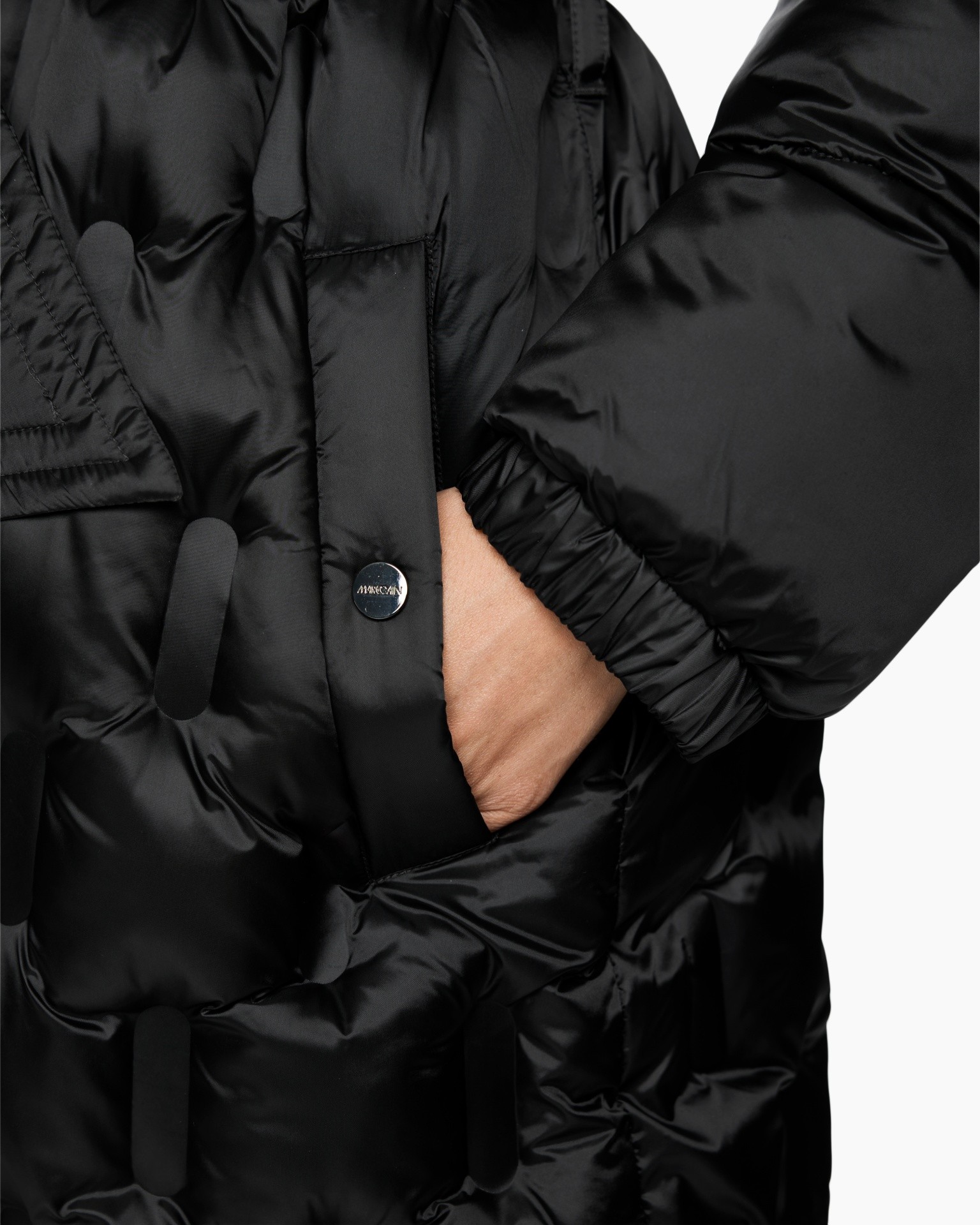 donsjack, zwart, donsjas, outerwear, gewatteerde jas