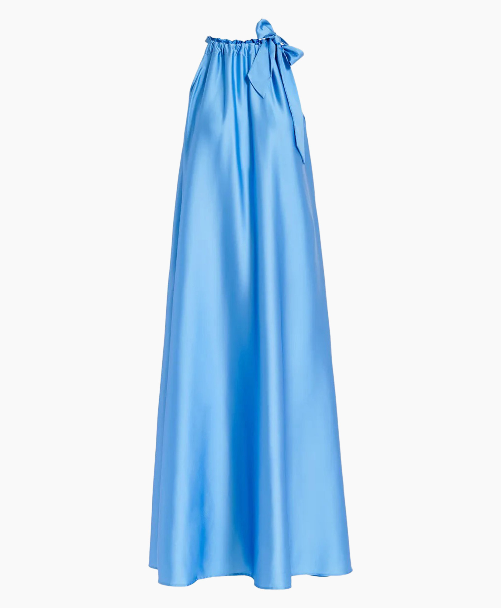 Maxi Jurk Famson Blauw