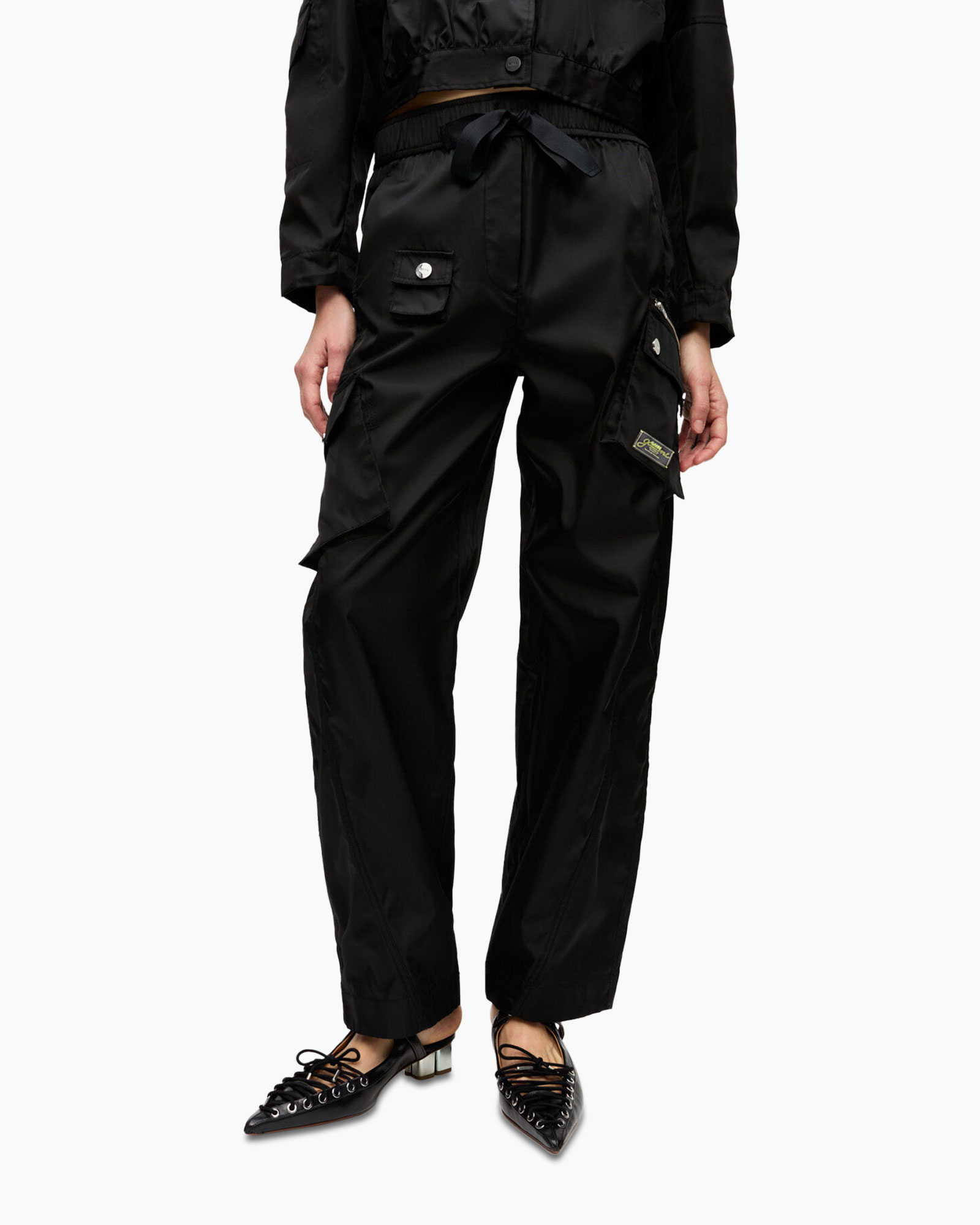 Cargobroek Duchesse Nylon Zwart
