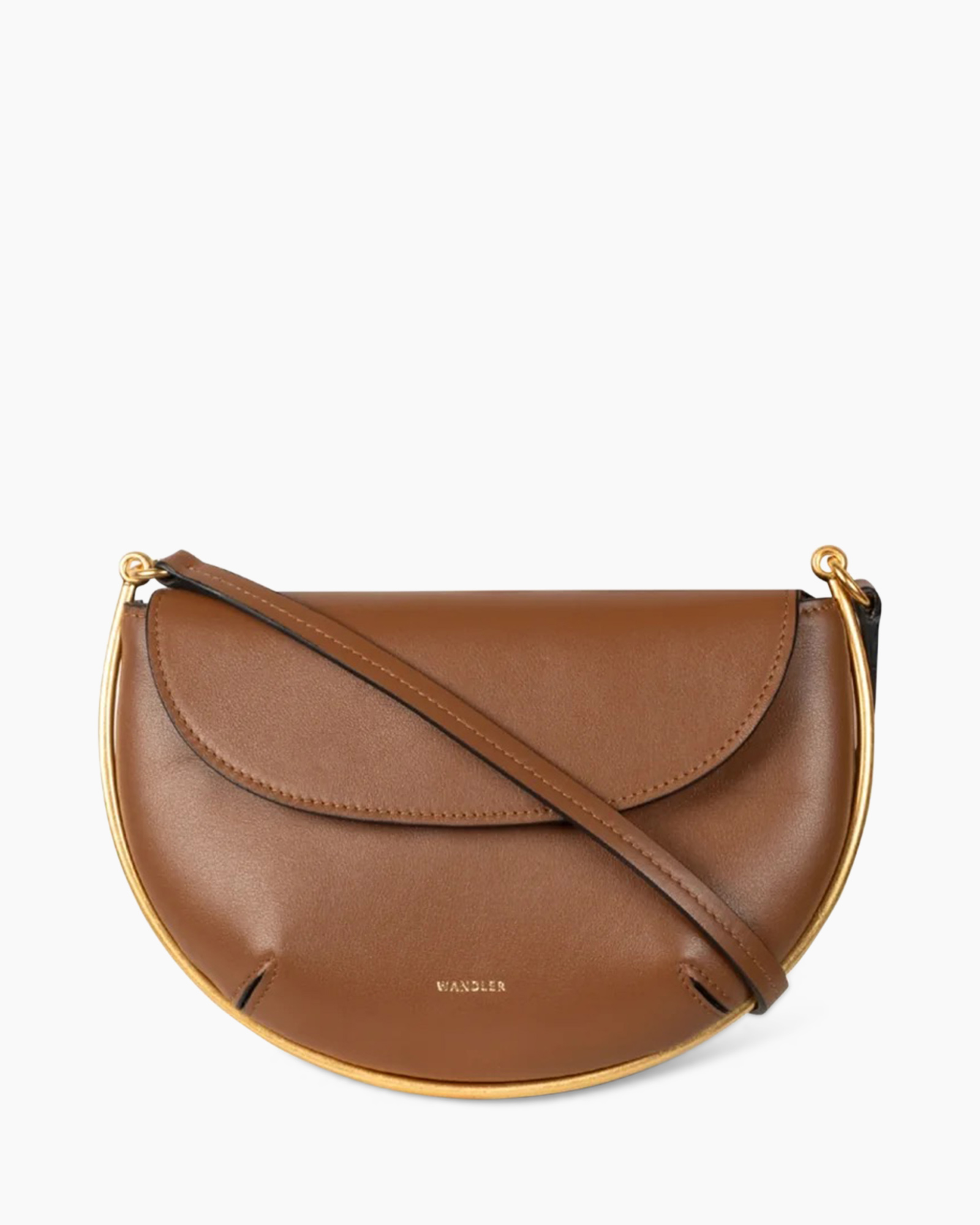 Wandler Crossbody Tas Kate Saddle Bordeaux Wandler Crossbody Tas Kate Saddle Bordeaux