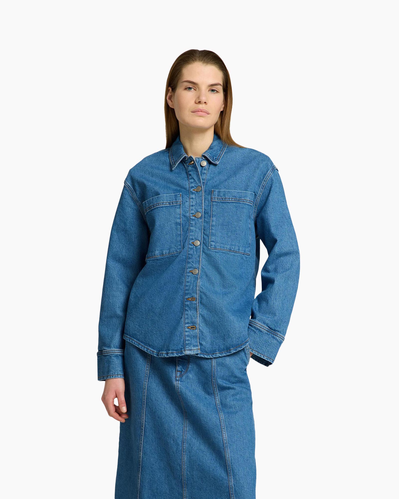 Blouse Evelyn Ls Shirt Jeans