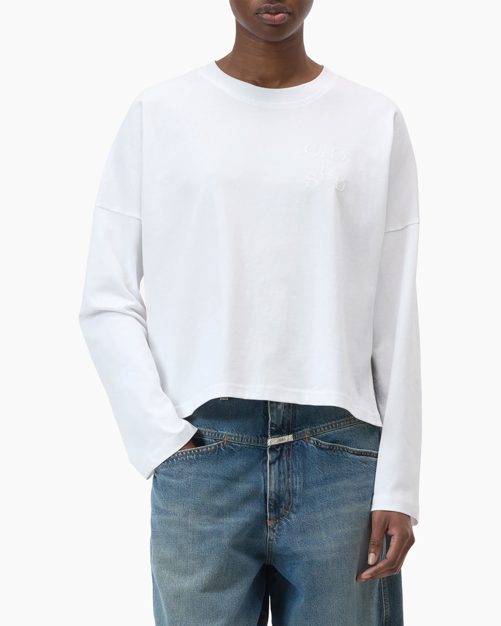 Lange mouwen, Mouw, Jeans, Man, Persoon