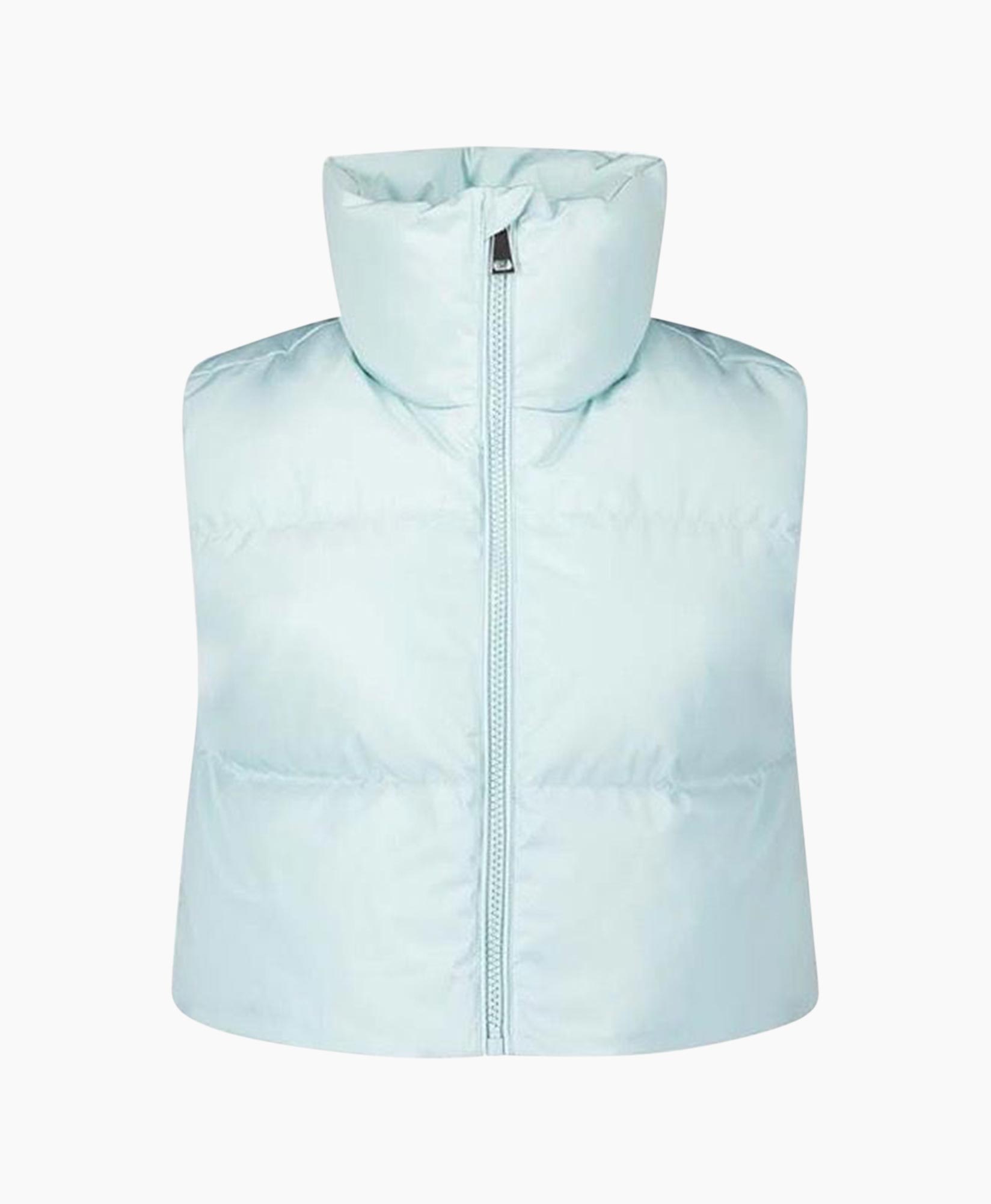 Airforce Bodywarmer Cropped Licht Blauw