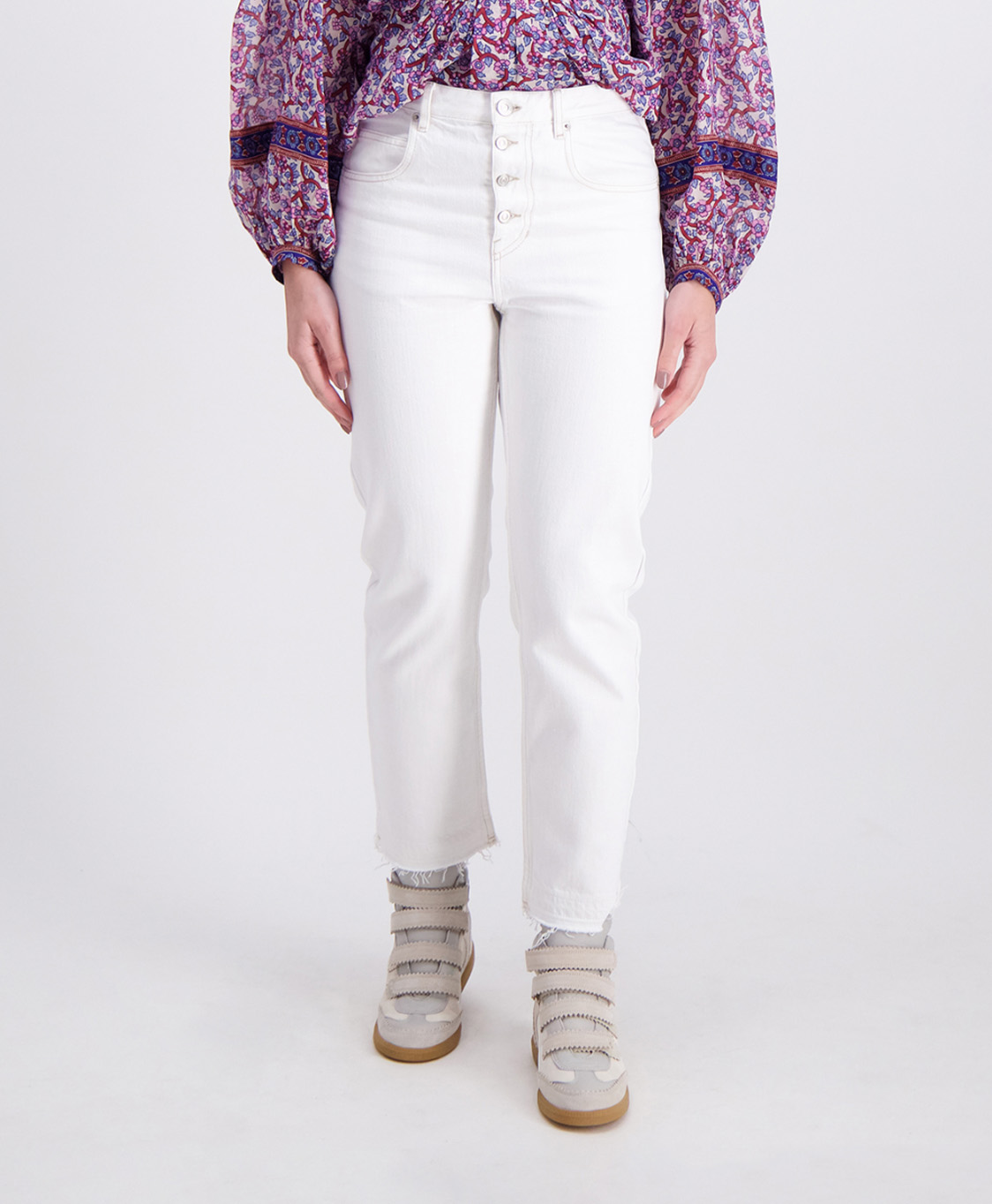 Marant Étoile Jeans Belden Wit