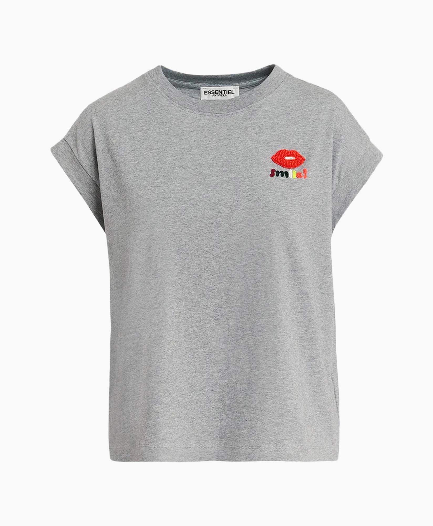 T-shirt Glaieul Grijs