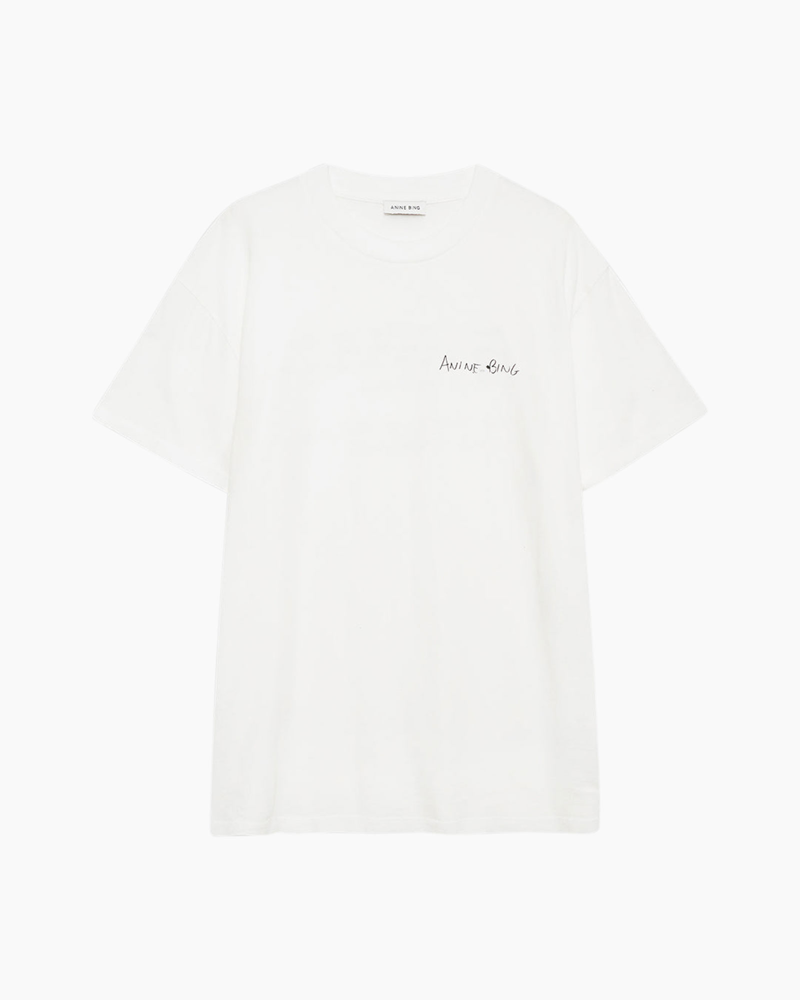 T-shirt Korte Mouw Walker Off White