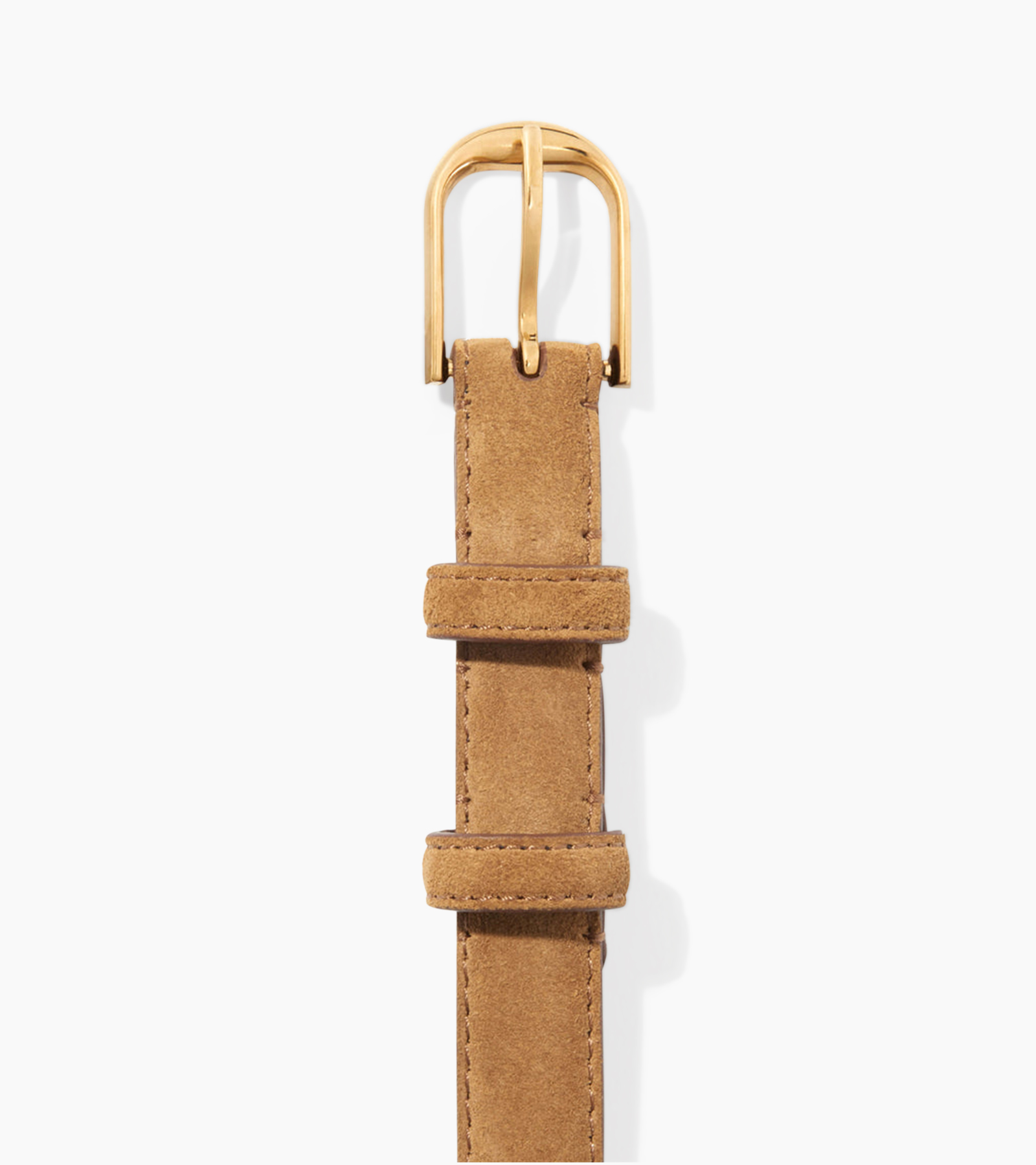 riem, suede, bruin, dunne riem,  gesp