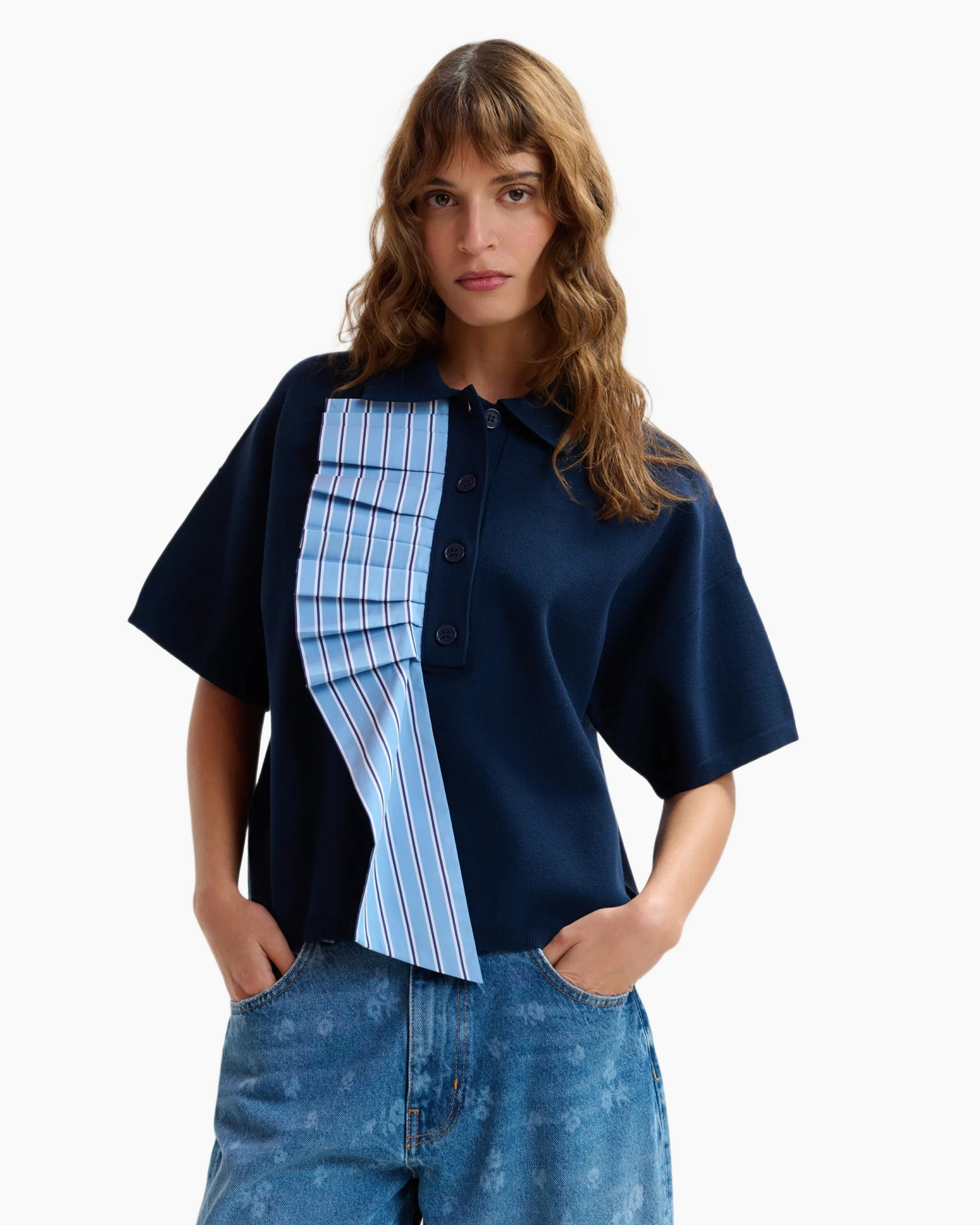 Shirt, Blouse, Broeken, Persoon, Jeans