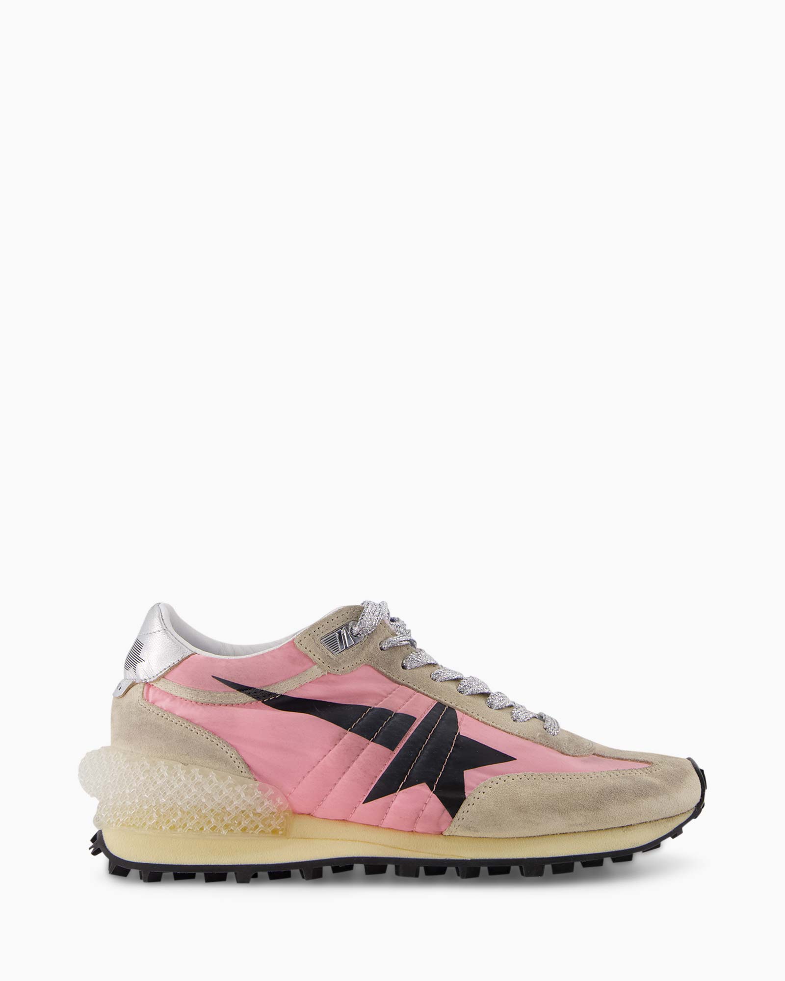 Sneaker Running Marathon Nylon Upper Printed Star Rose