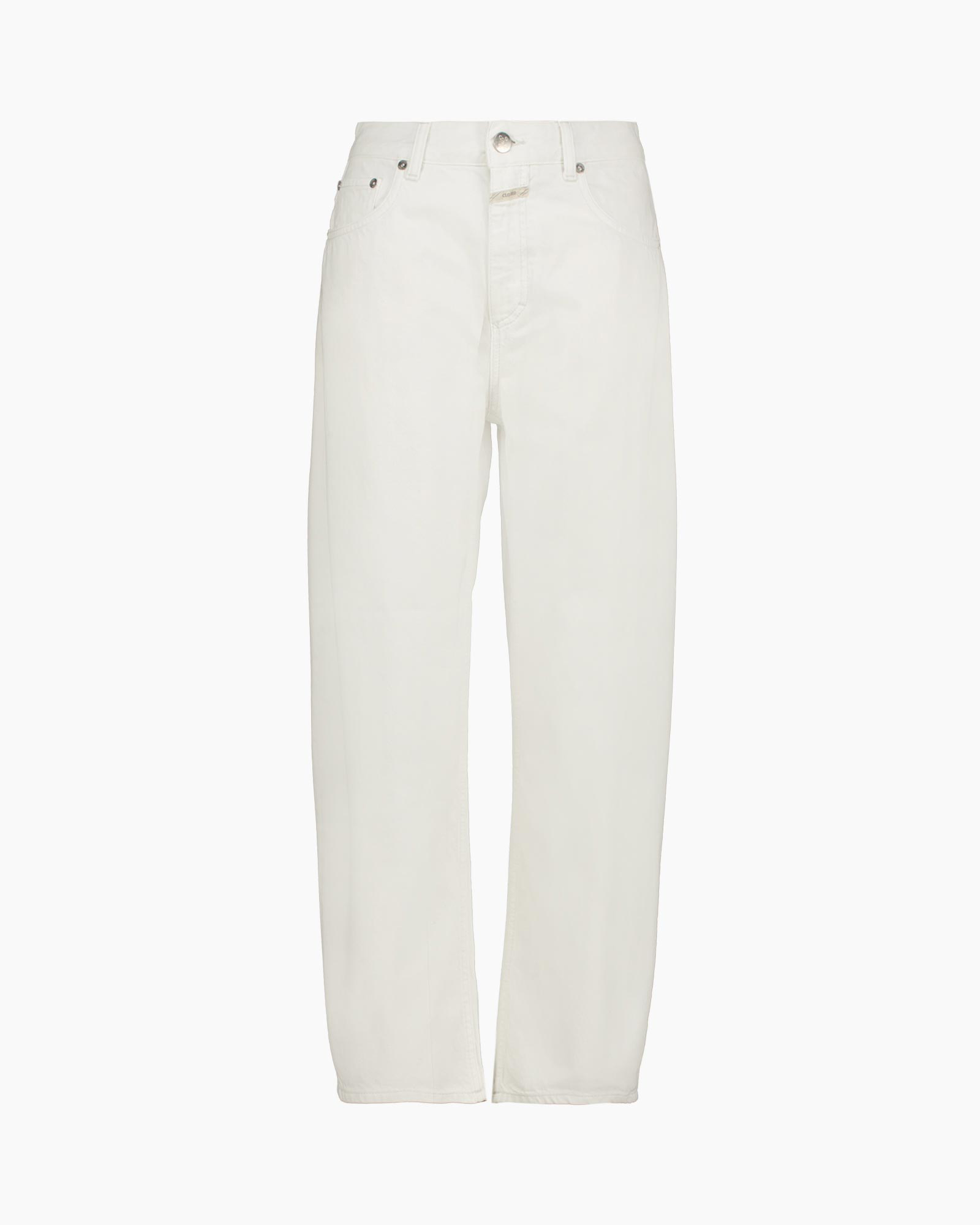 broeken, jeans, wit, trousers, middenhoog