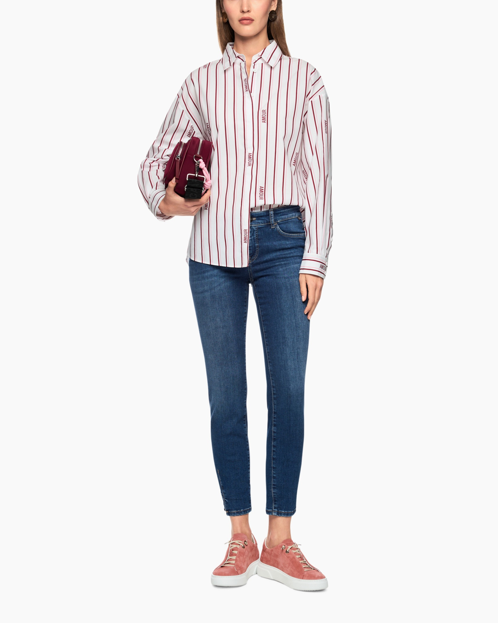 Shirt, Broeken, Lange mouwen, Jeans, Persoon