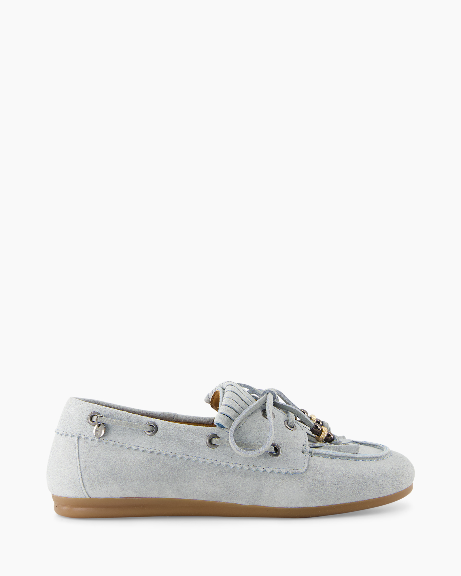 loafers, boat shoes, suede, light blue, gum sole