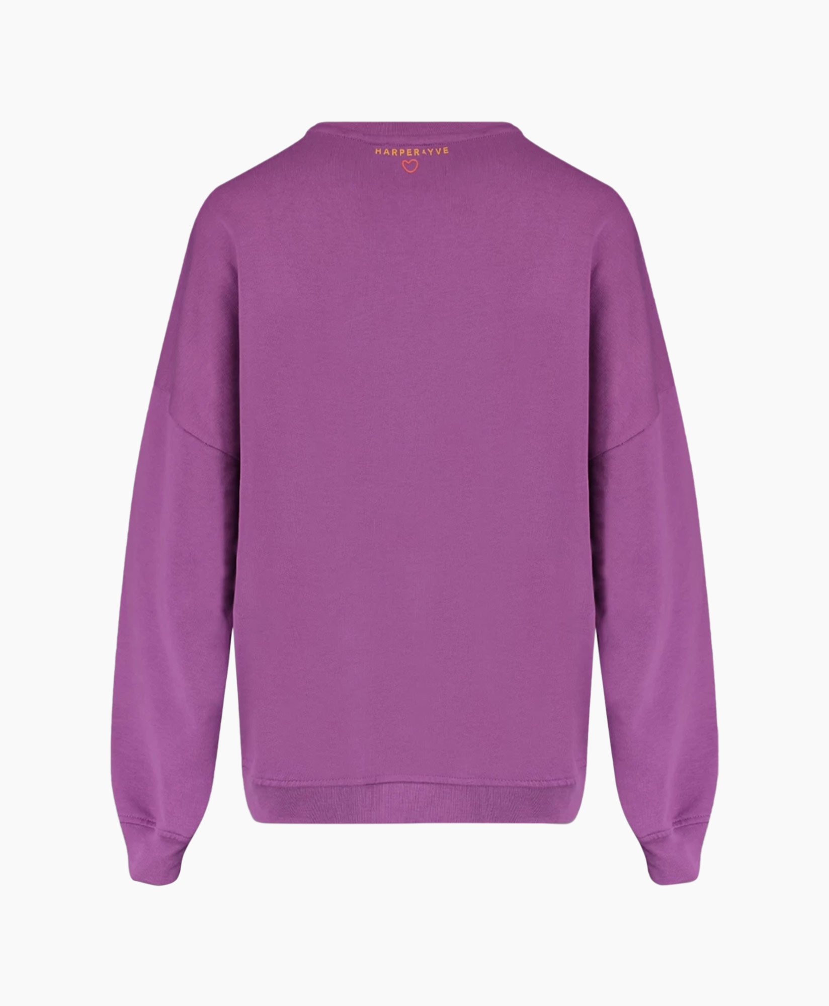 Harper Yve Pullover Logo sw Paars