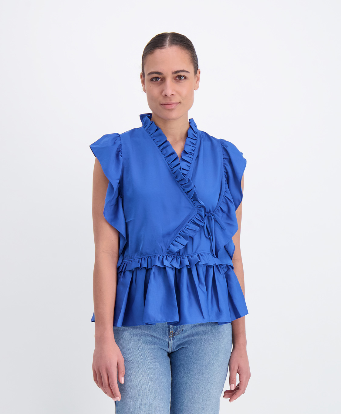 Munthe Blouse Jox Blauw