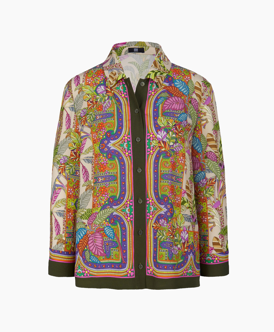 Riani Blouse 335340-4094 Groen dessin