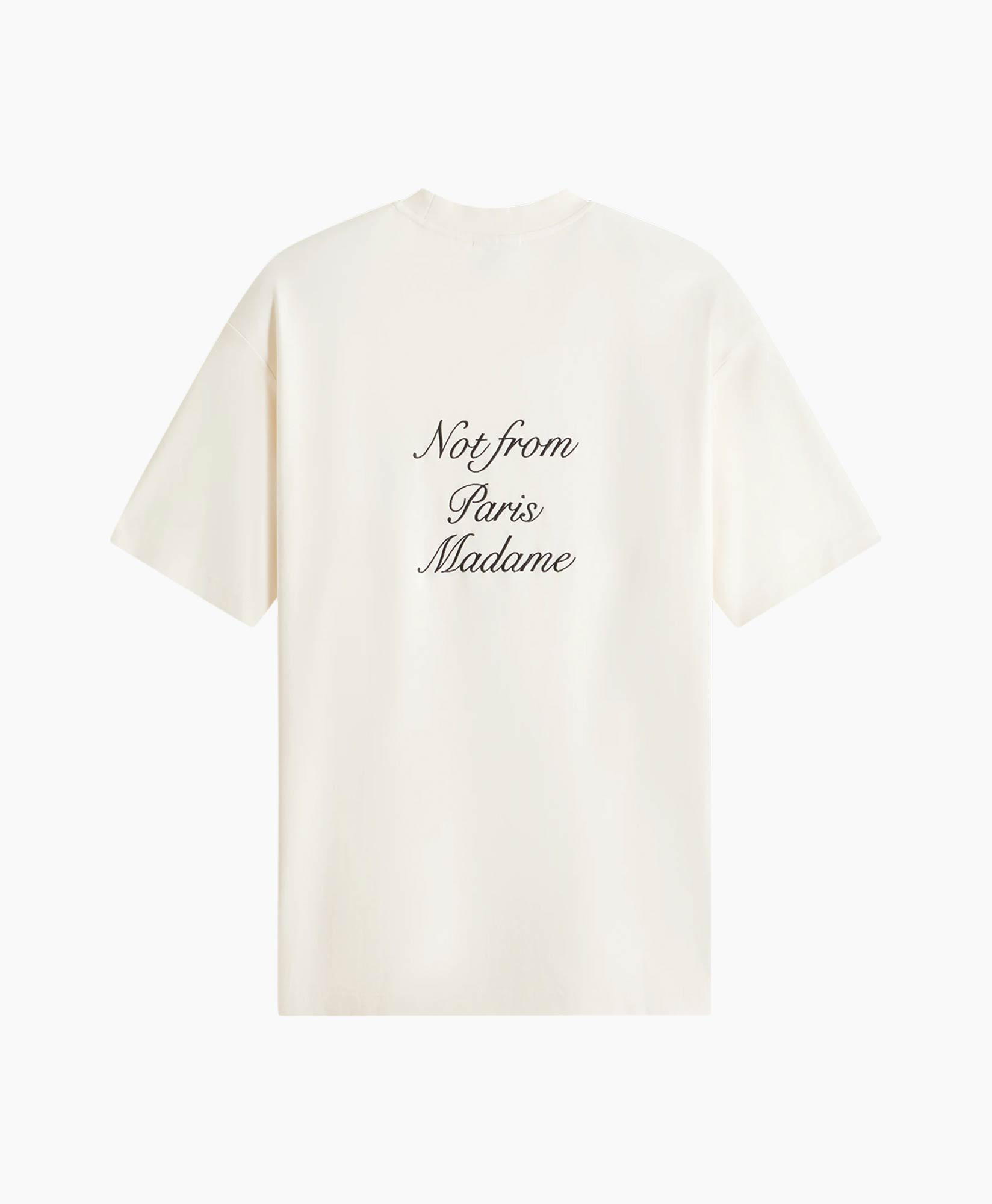 Le T-shirt Sloga Cursive Off White