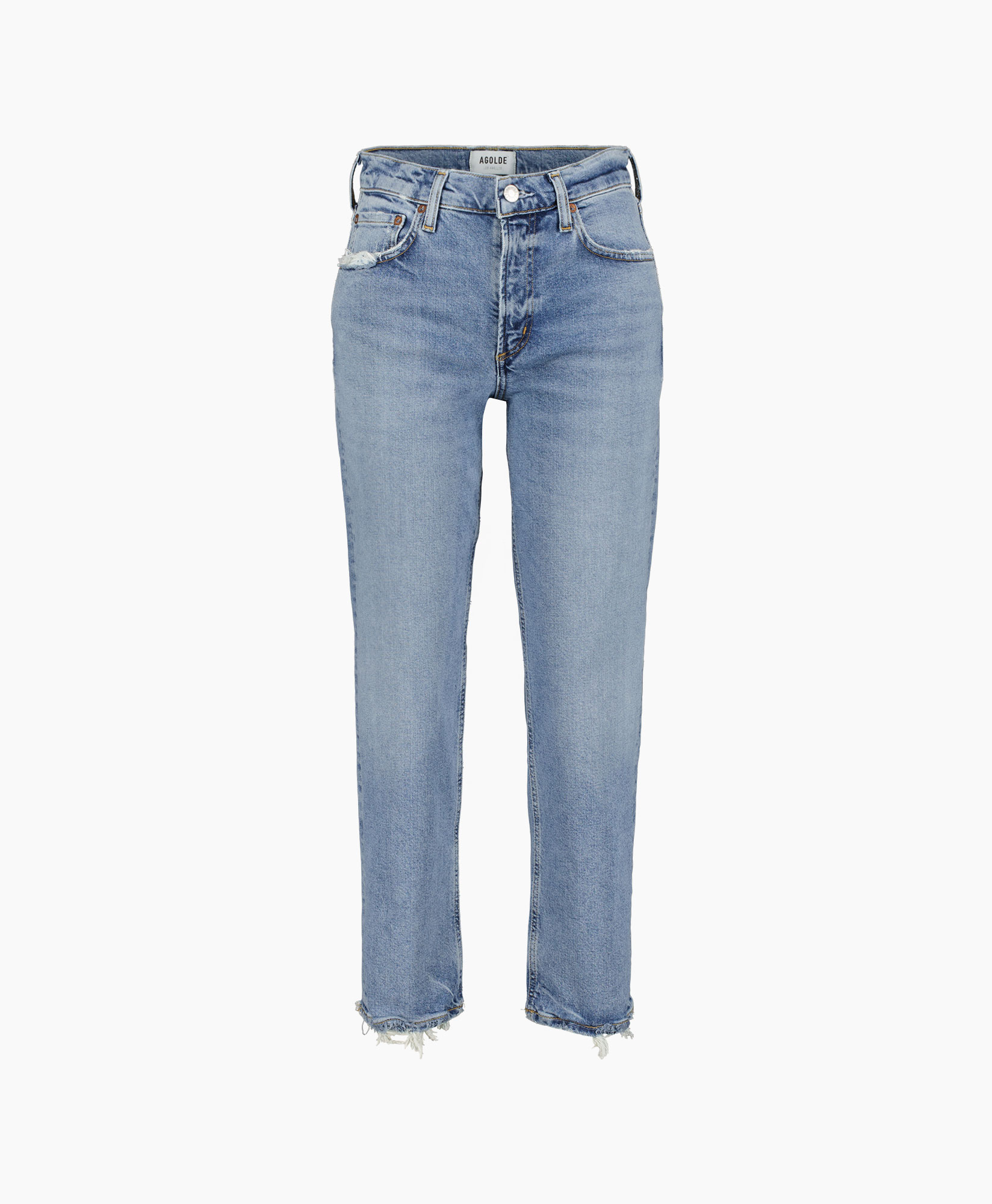 Agolde Jeans Kye Blauw