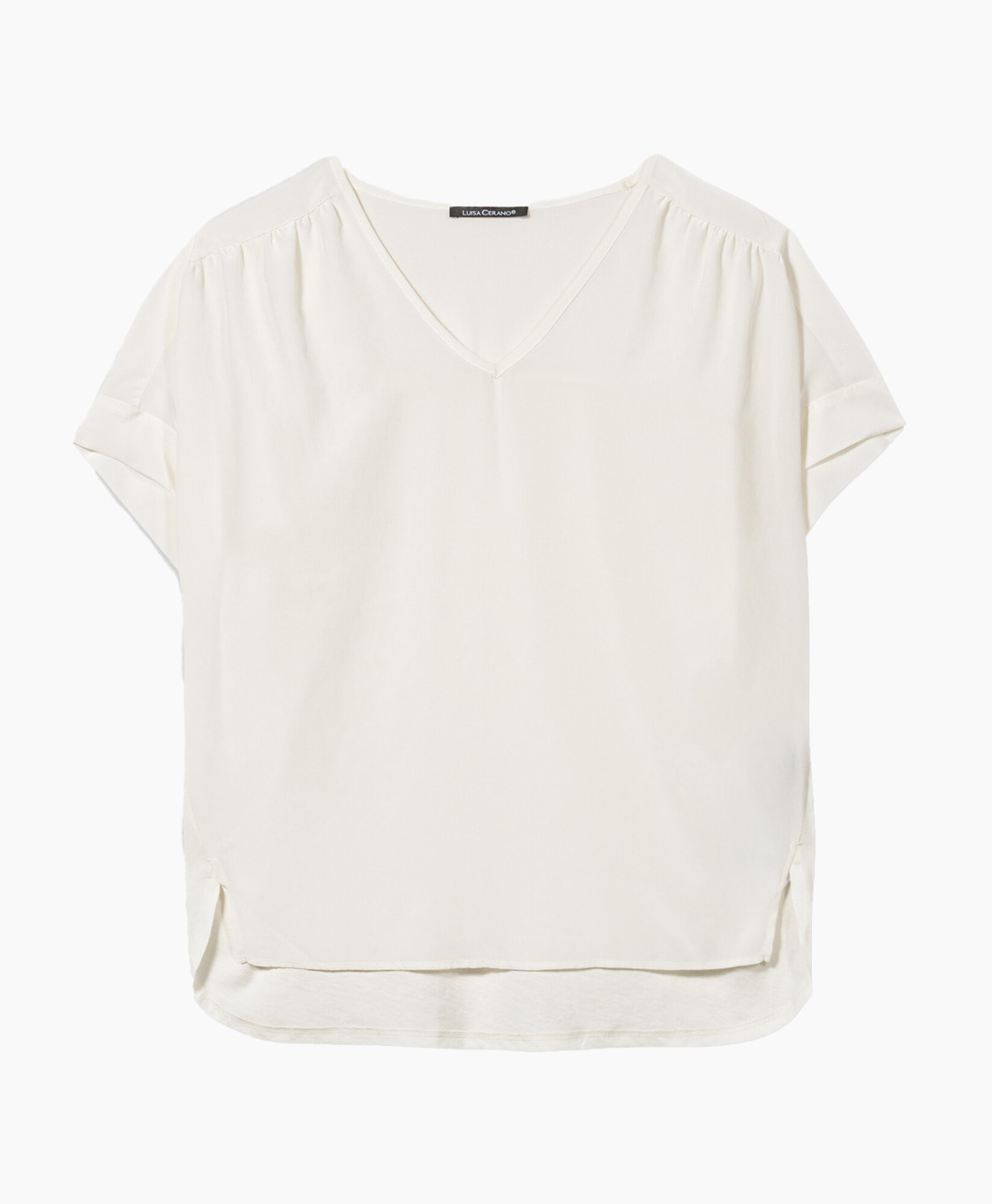 Luisa Cerano T-shirt 378027/7600-0 Ecru