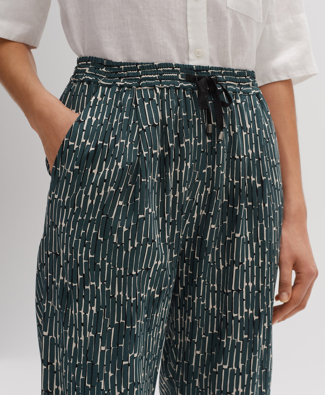 Opus Broek Mahola Sunny Groen