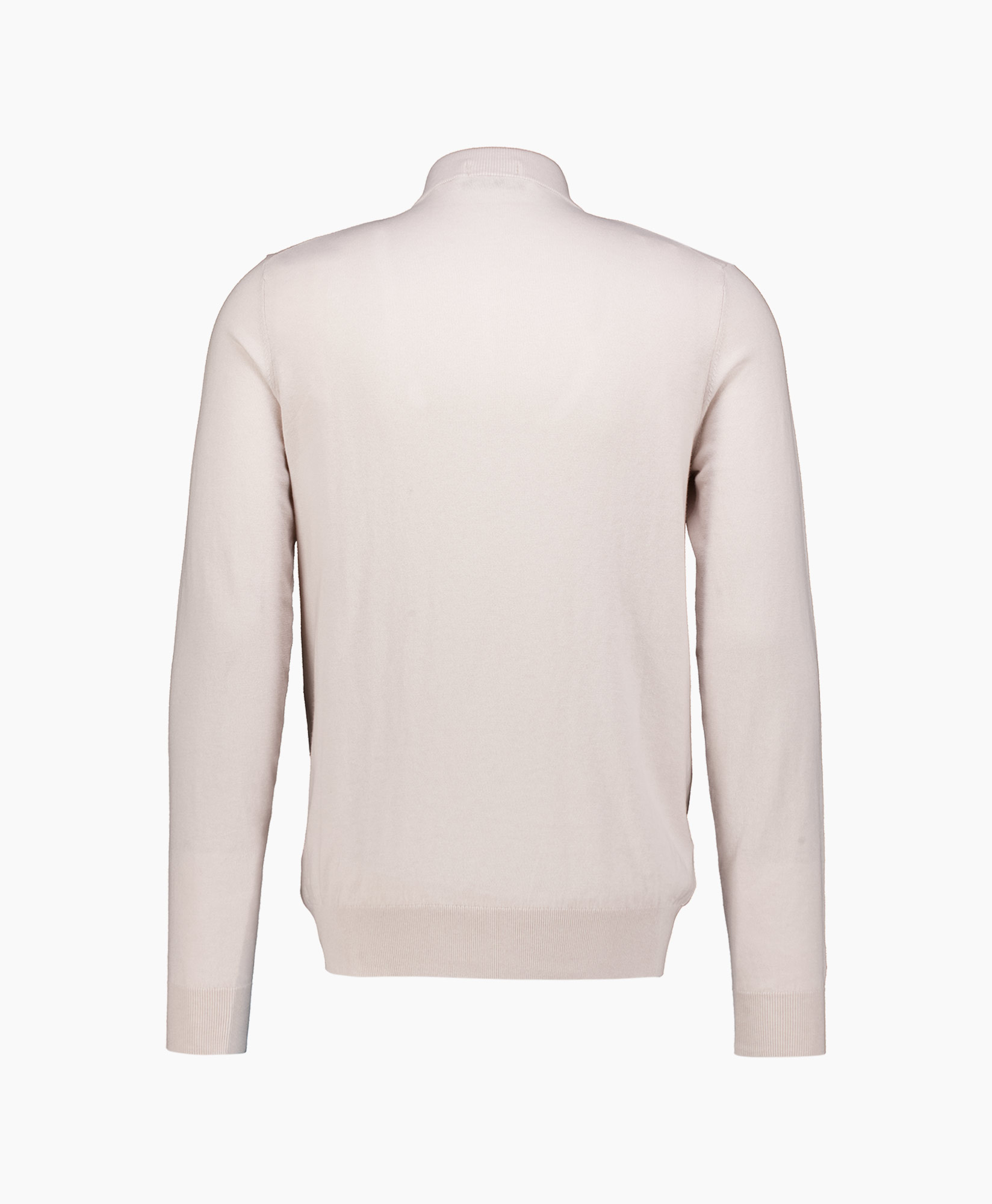 Sweater Cashmere Half Zip Ecru